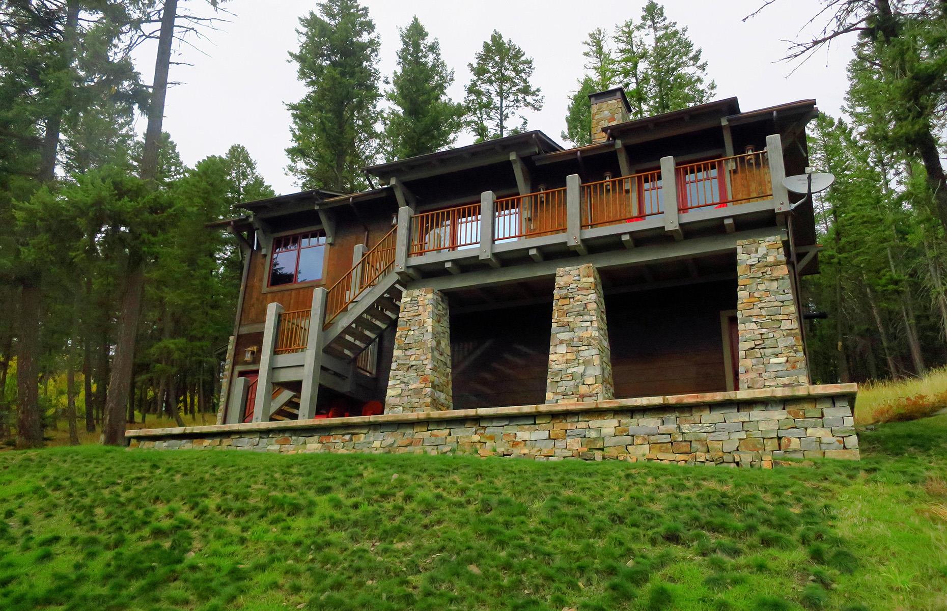 Montana: alpine cabins