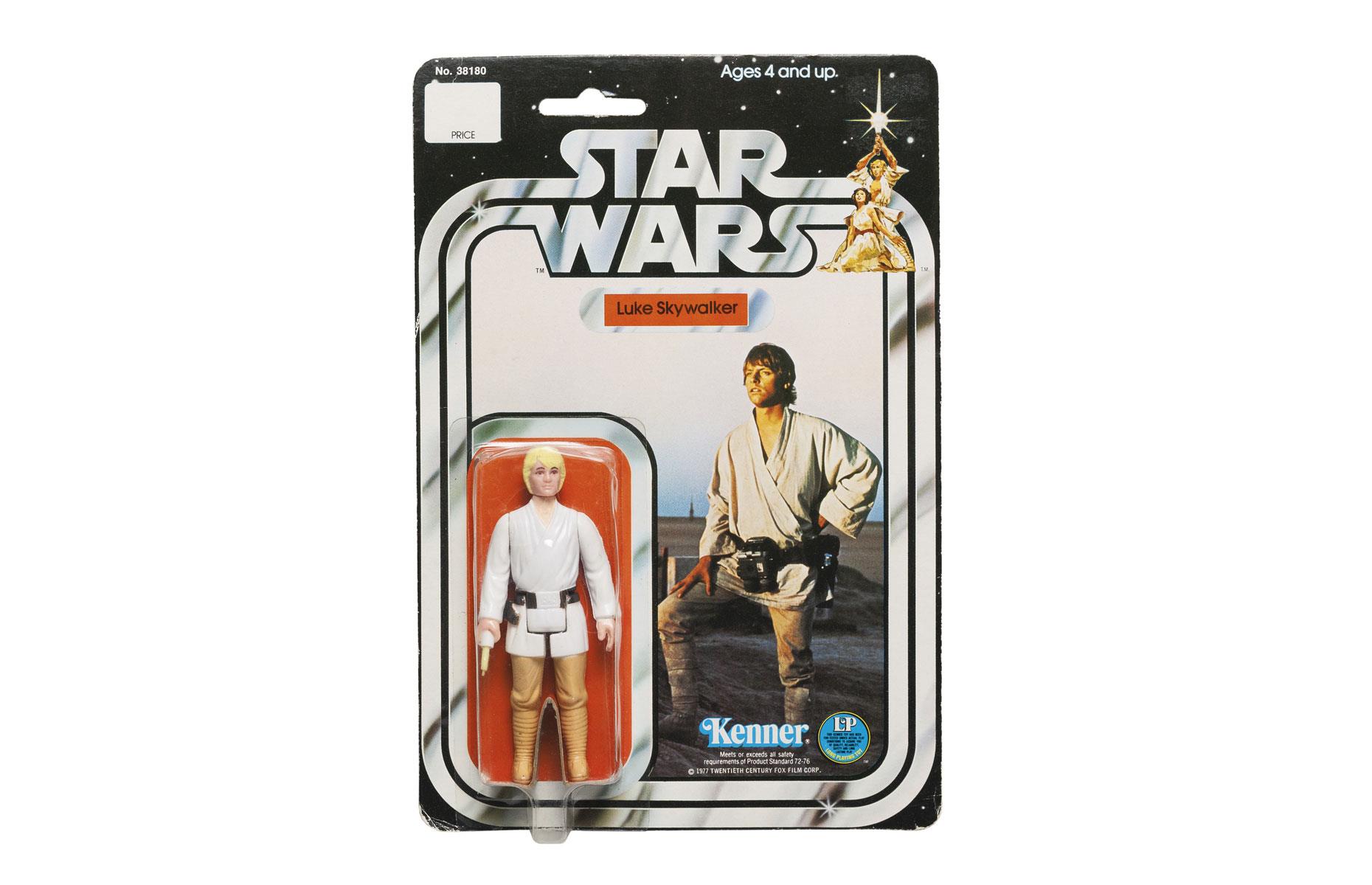 1978 – Kenner Star Wars Luke Skywalker Action Figure: up to $25,000 (£18.4k)