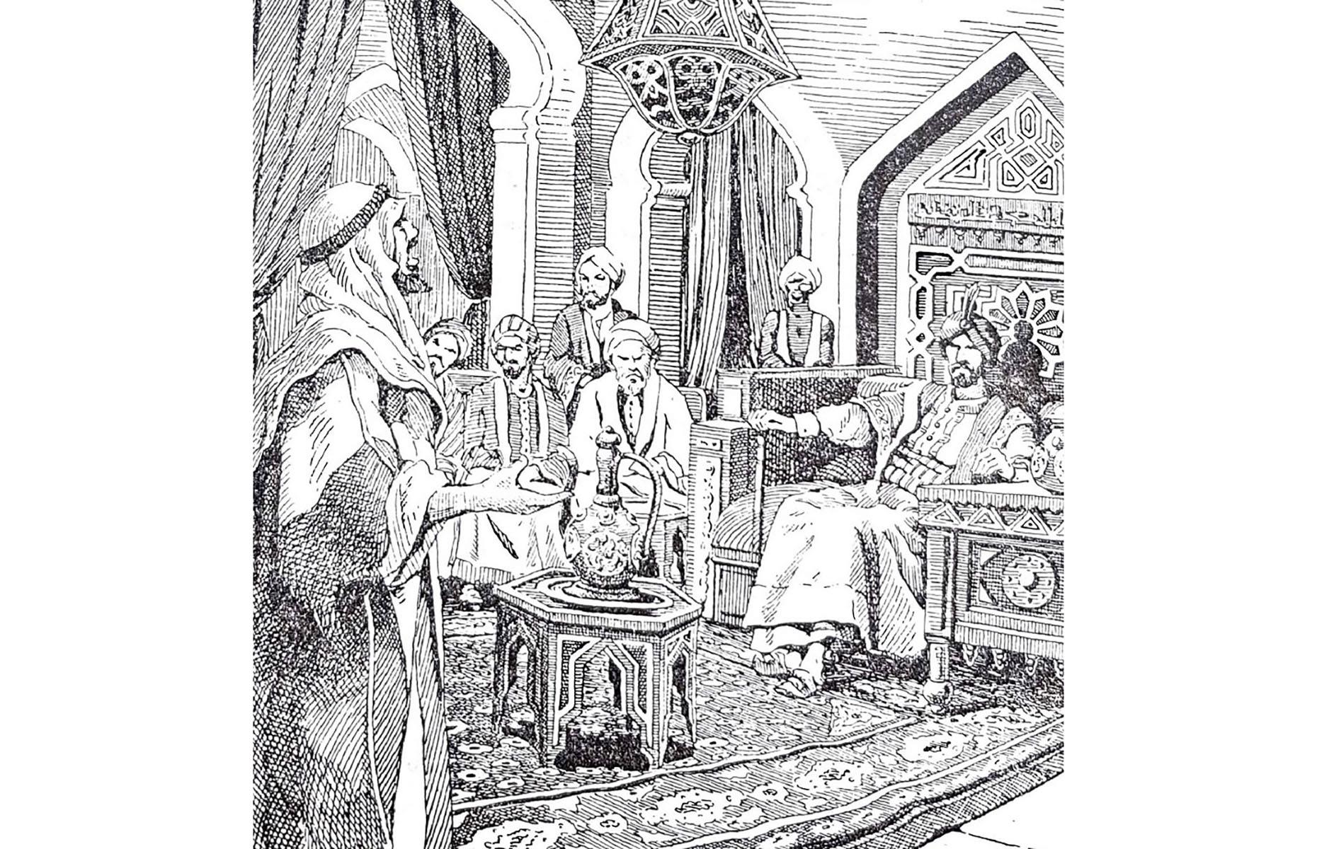 The Muslim caliphs were equally impressed
