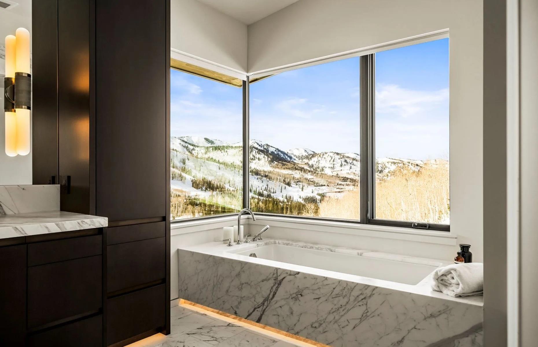 Beautiful bathroom vistas