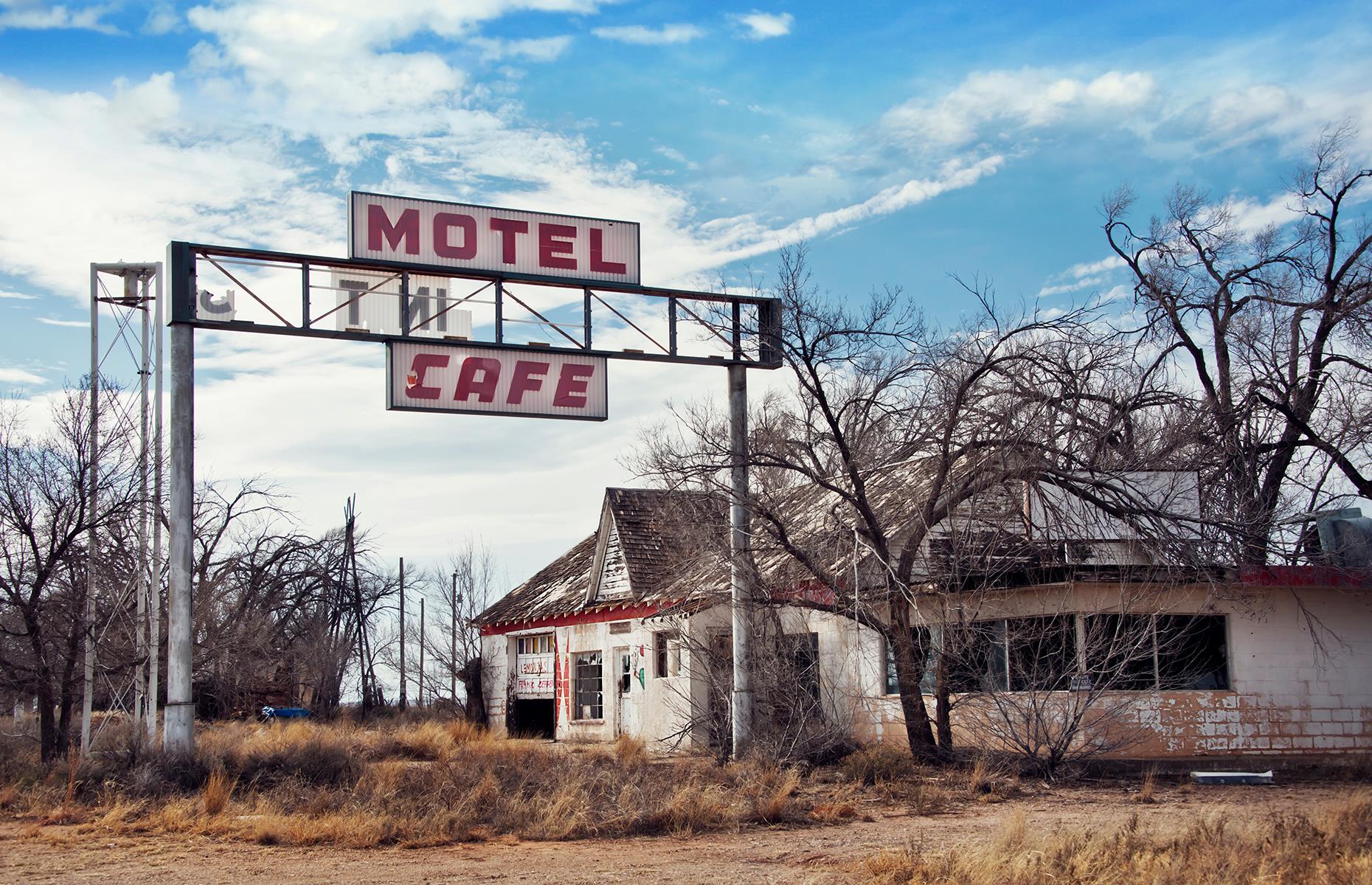 28. Be spooked in a ghost town