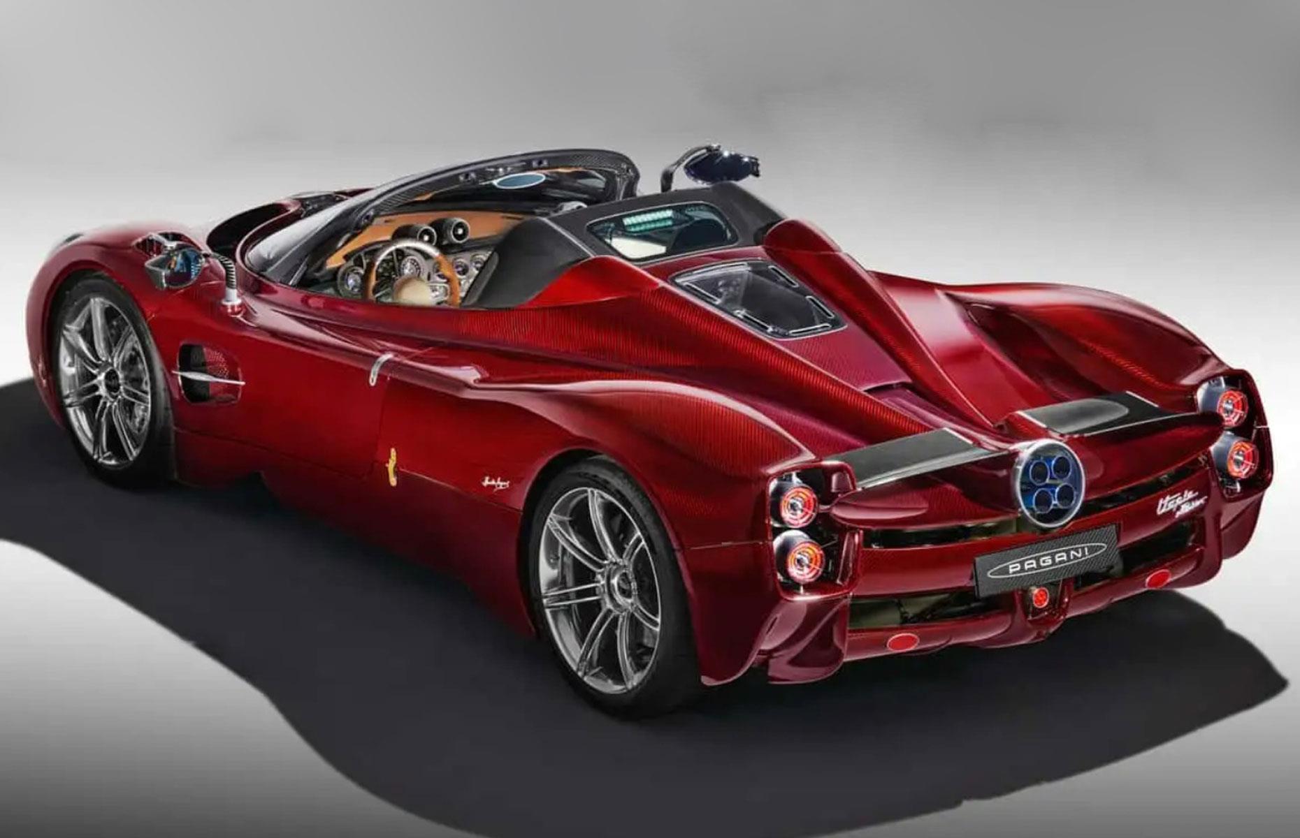 4. Pagani Utopia Roadster: $3.6 million (£2.7m)