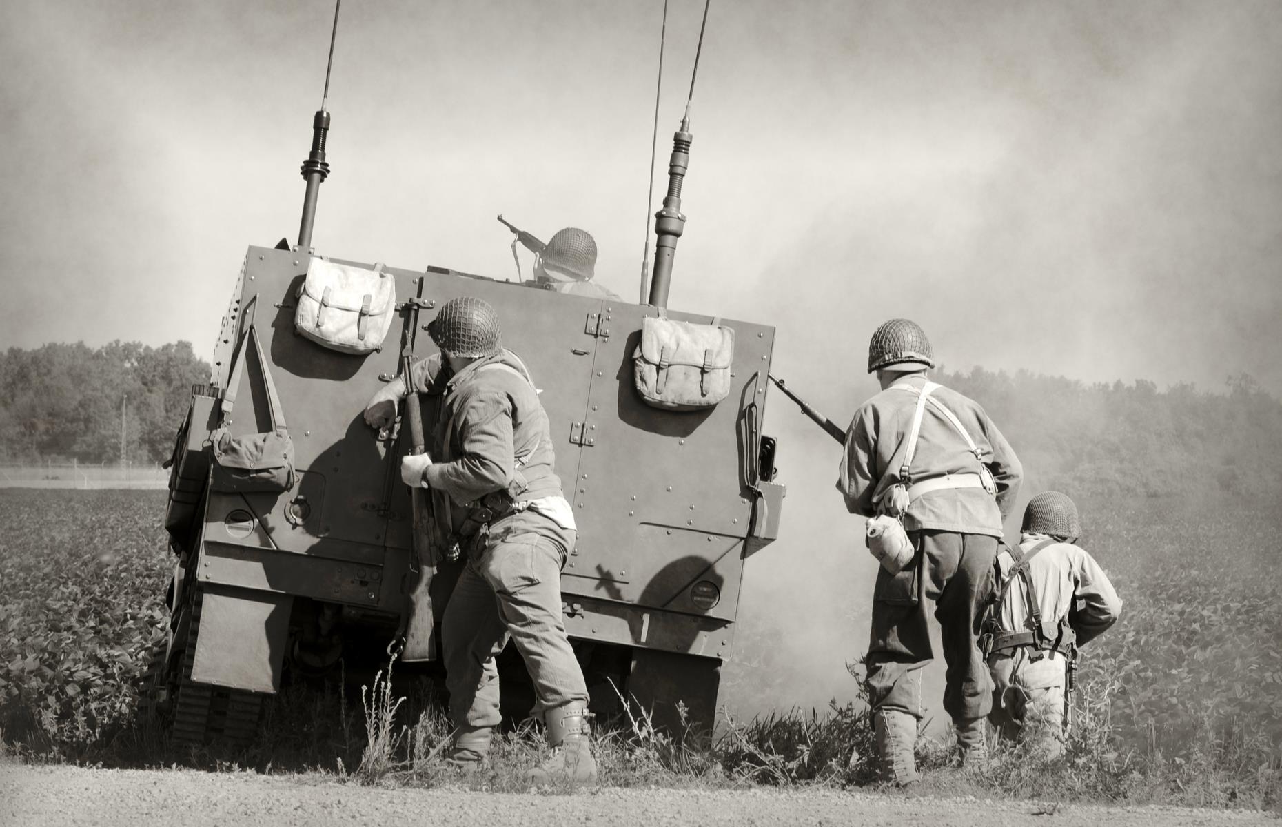 British motoring manufactures military vehicles for World War II