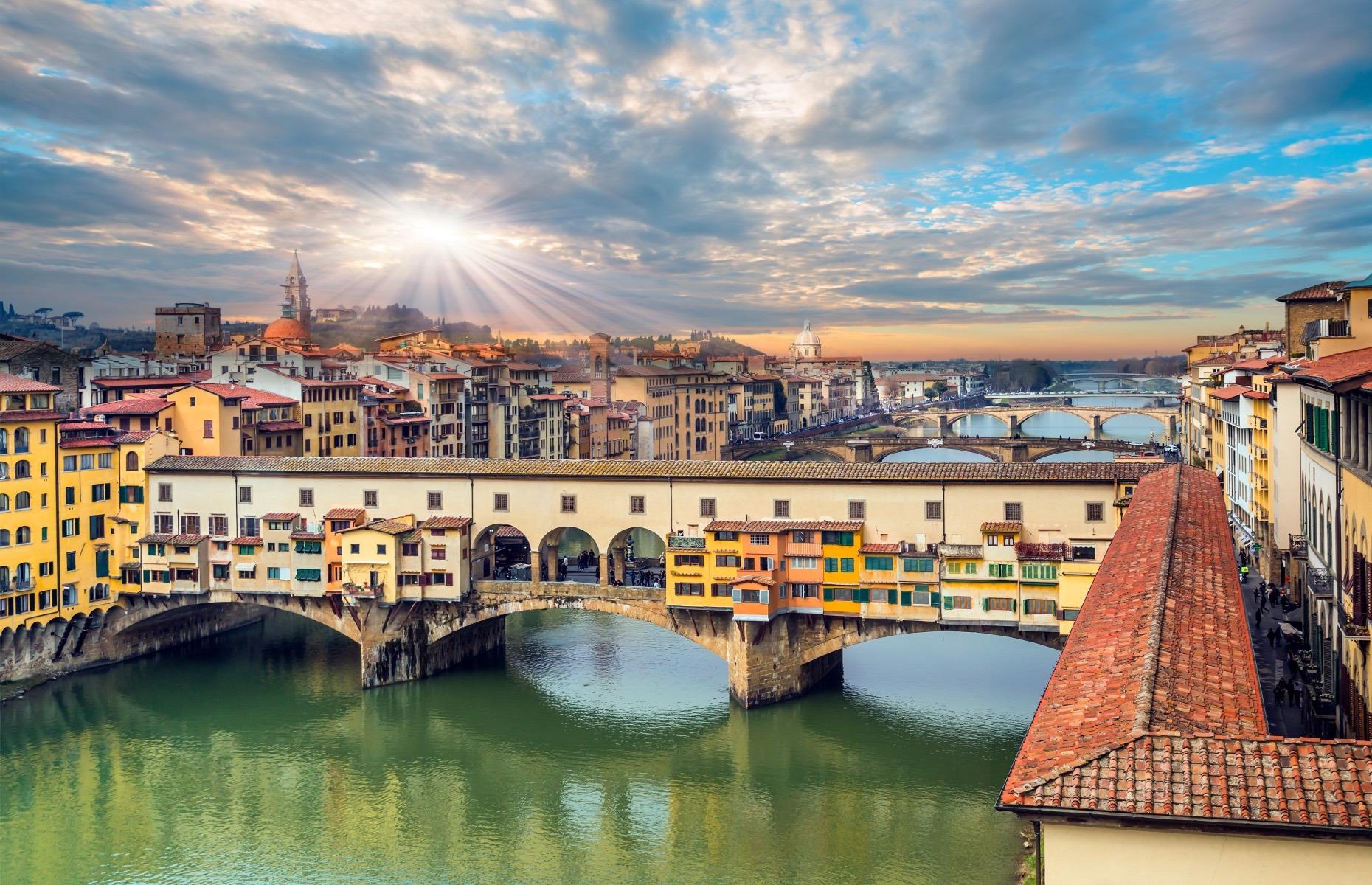 23. Ponte Vecchio, Florence, Italy