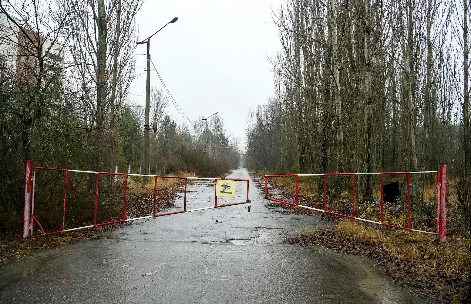 The wastelands of Pripyat, Kiev Oblast, Ukraine