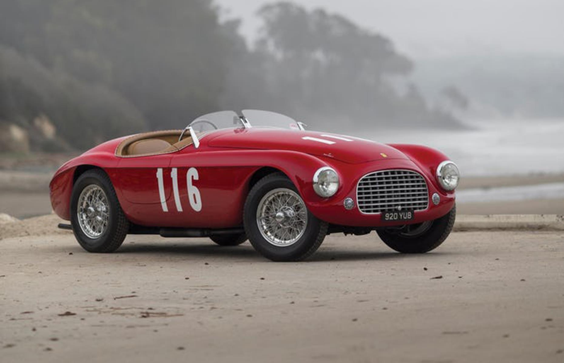 1950 Ferrari 166MM Barchetta – sold for $1 million (£827k)  