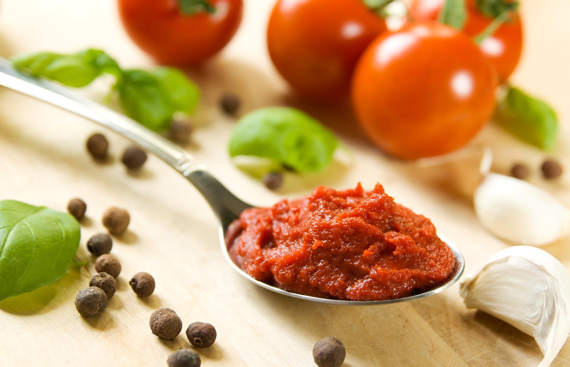 10. Tomato purée and passata