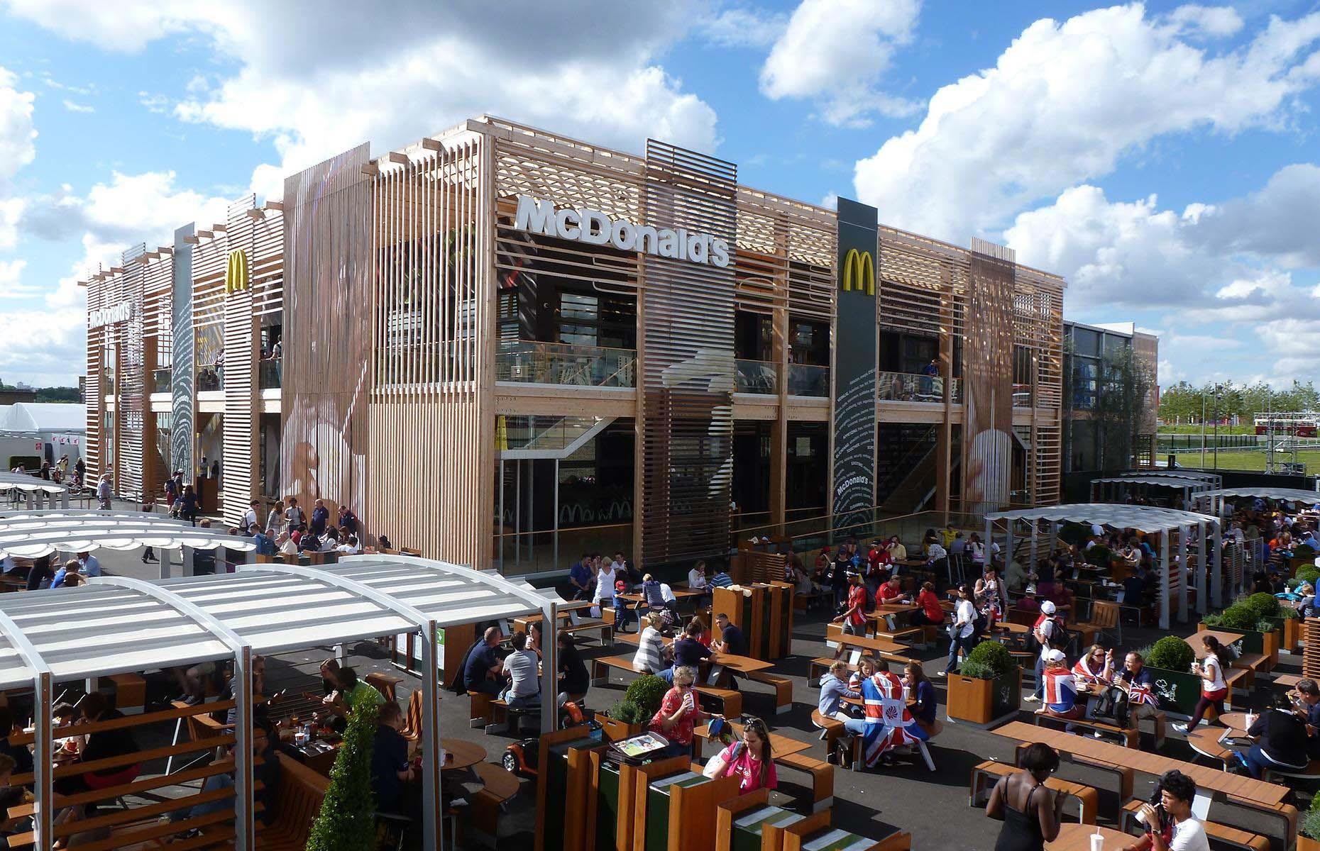 15. Olympic McDonald's, London, England, UK