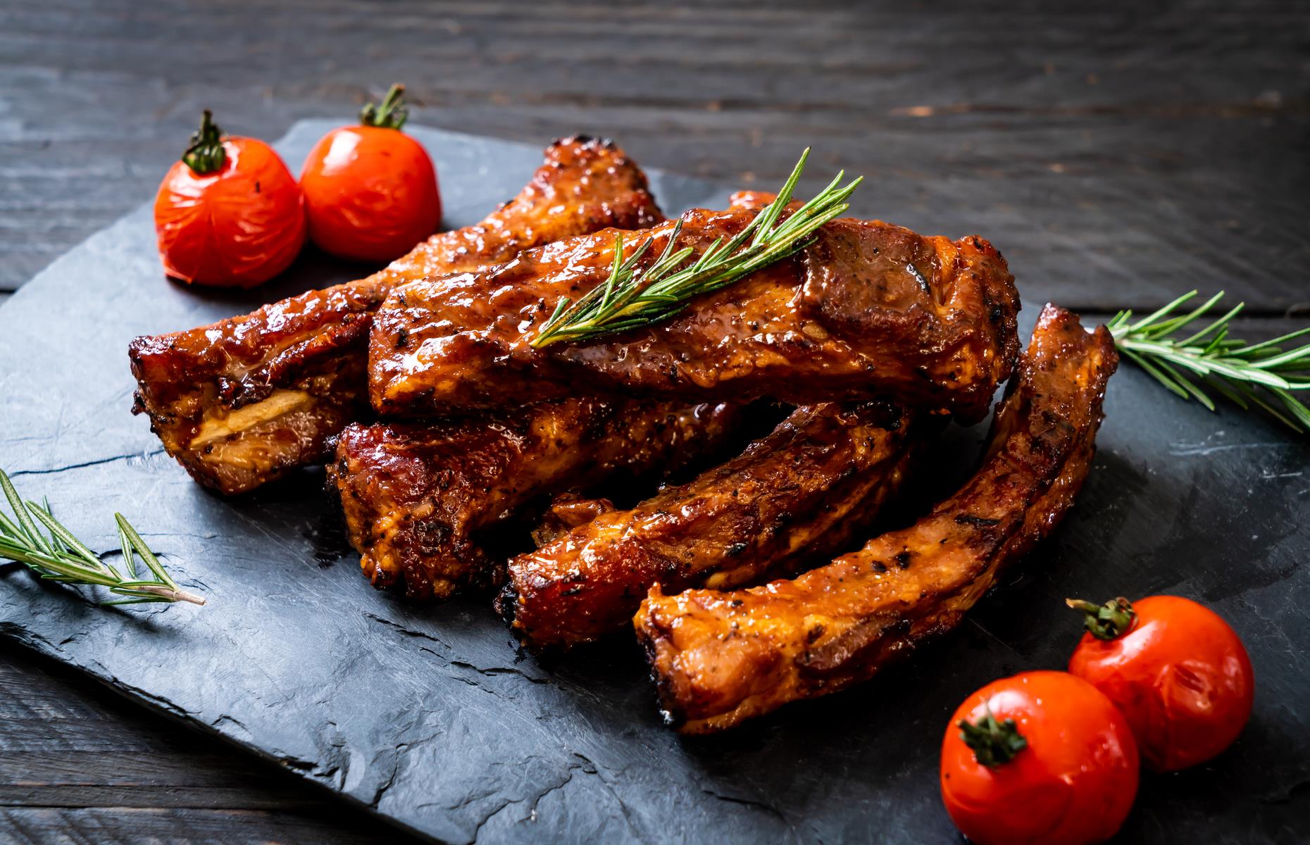 Using a spice rub