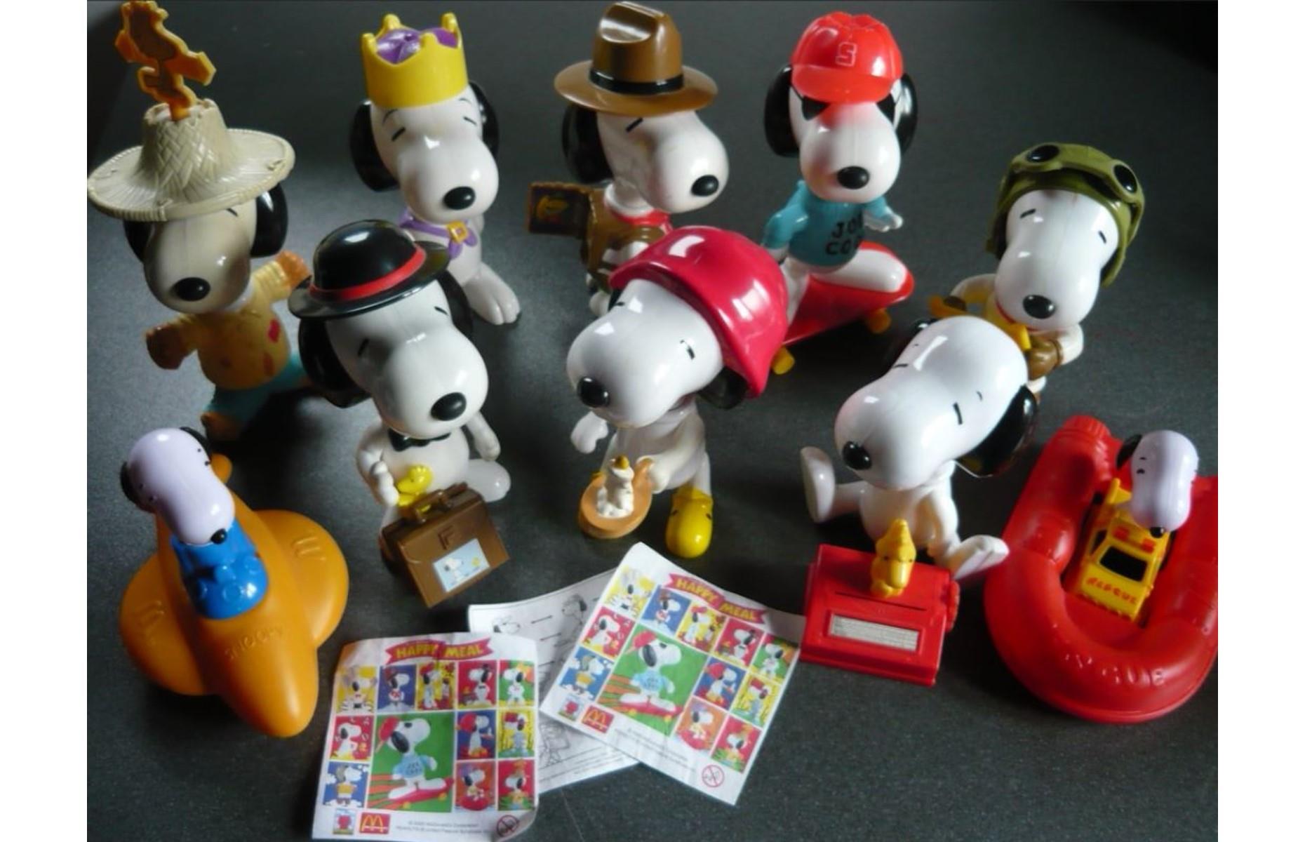 McDonald's Happy Meal Snoopy toy set: $180 (£148)