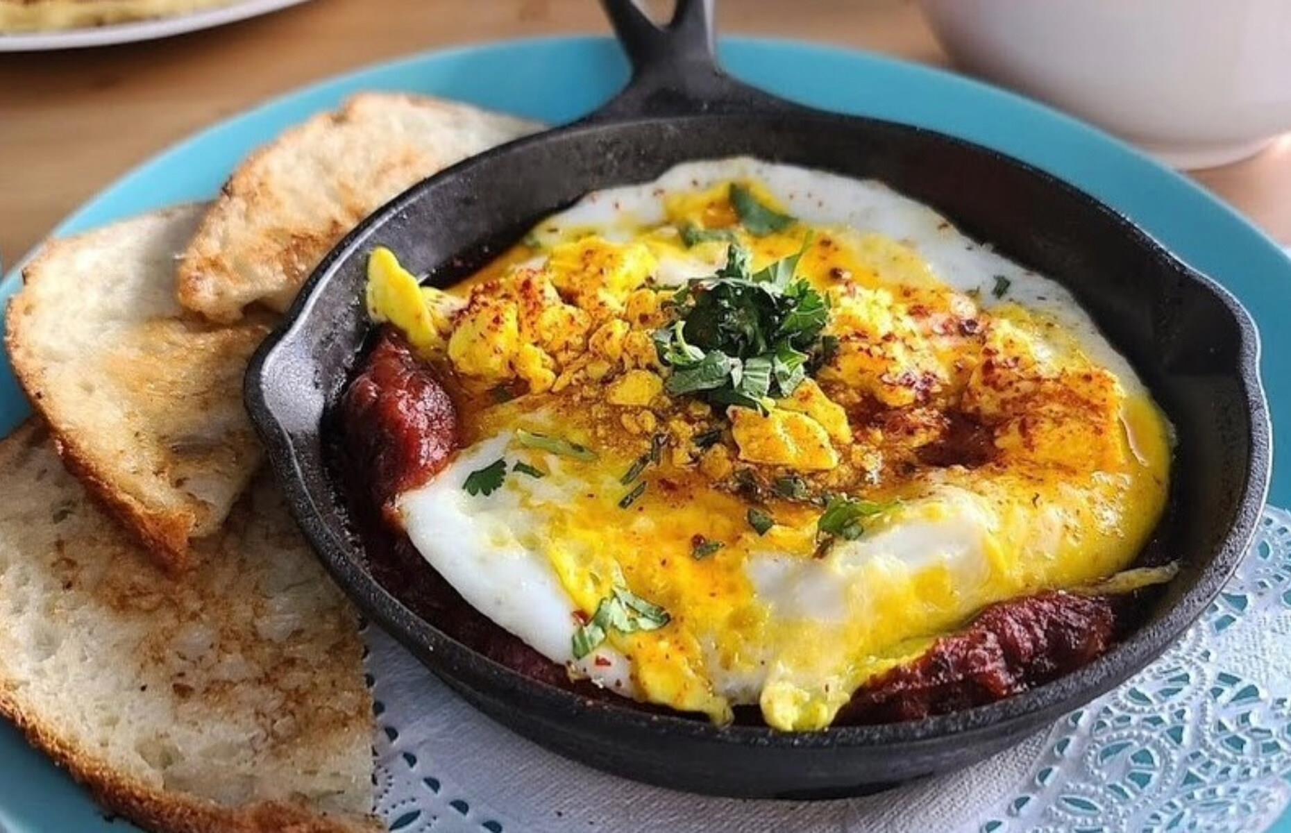 Oregon: shakshuka, Little Griddle, Portland