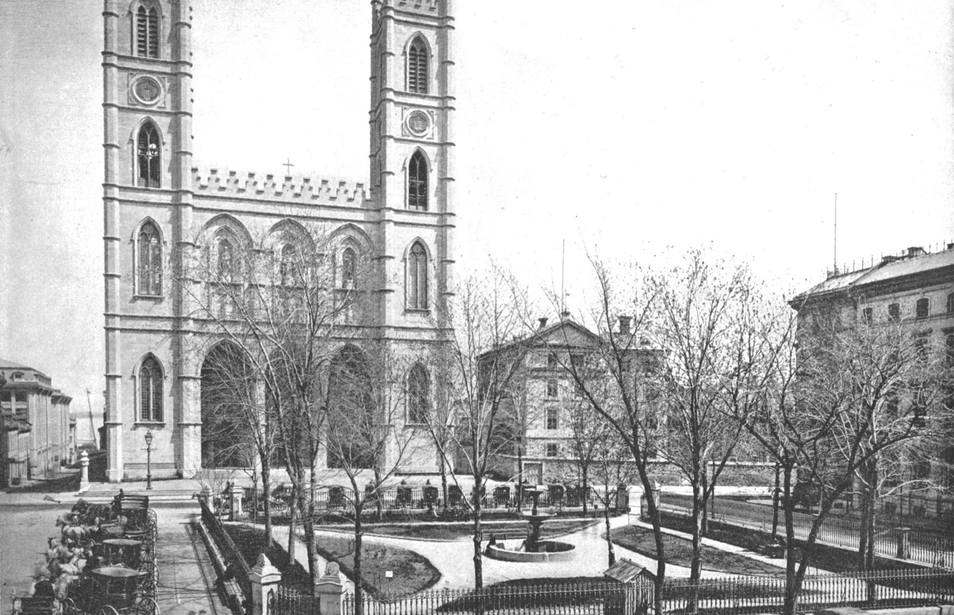 Then: Notre-Dame Basilica, Montreal, Quebec