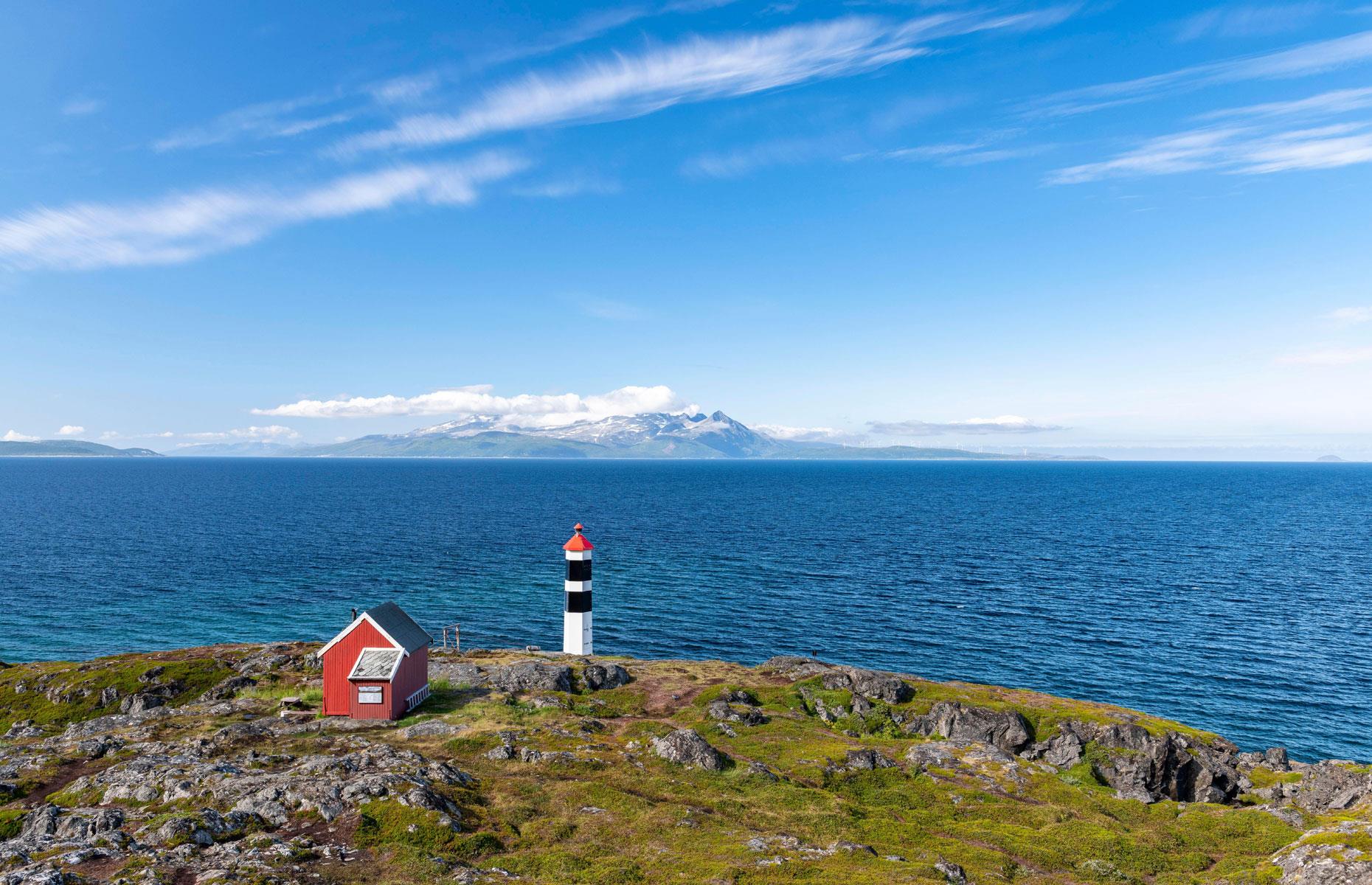 The lighthouse cabin, Lyngstuva, Norway