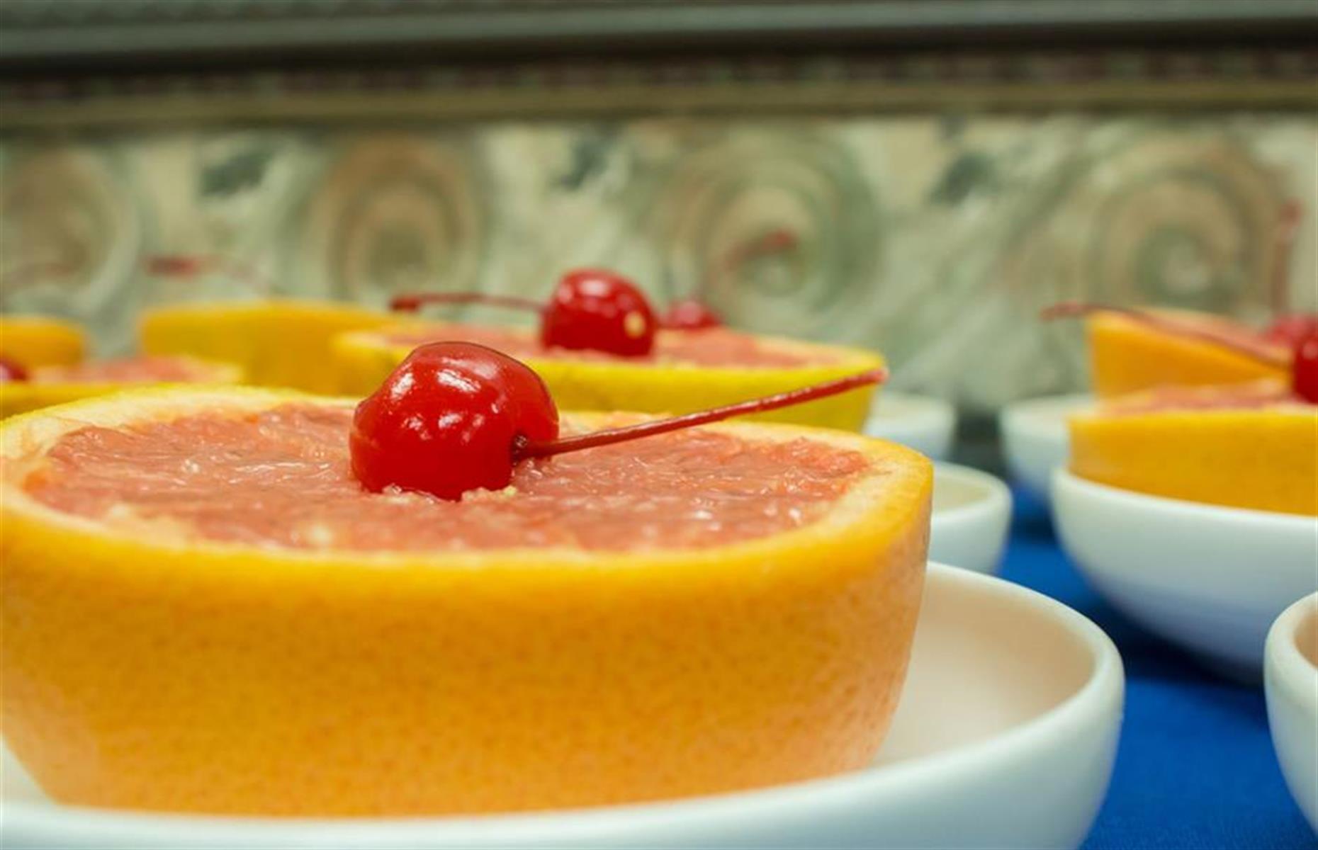 Frische Grapefruit