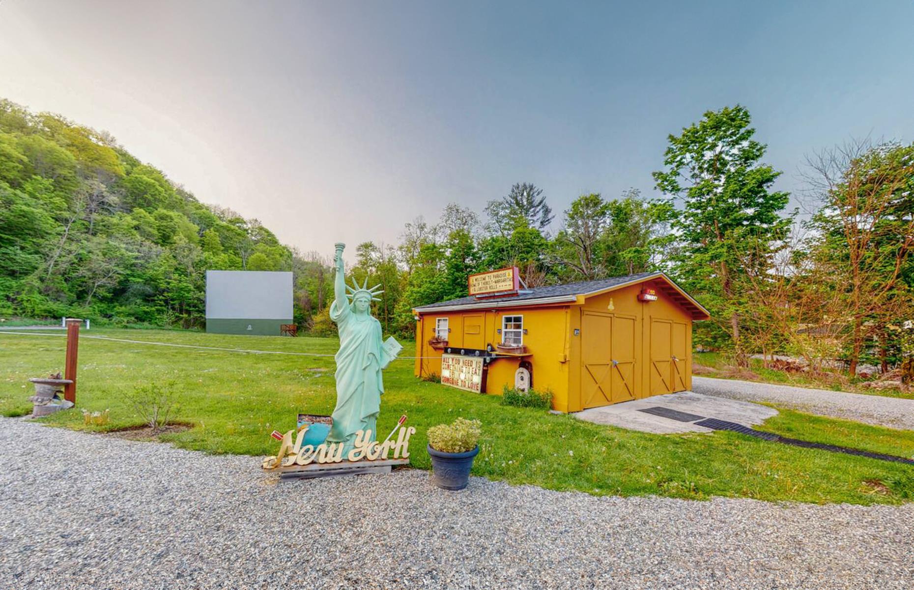 1. Four Brothers Drive-In Theater, Amenia, New York