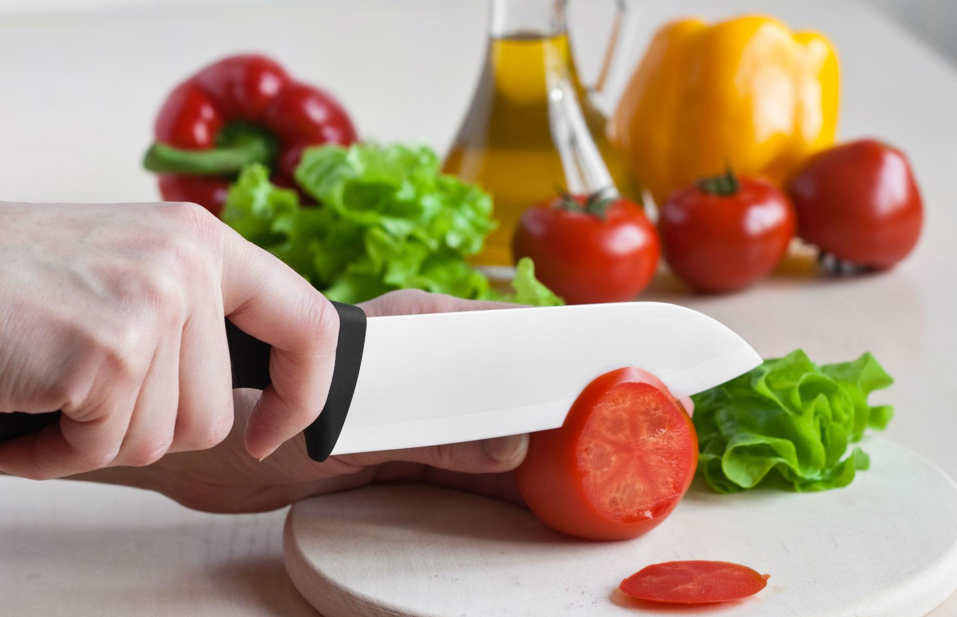27. Consider getting a ceramic knife