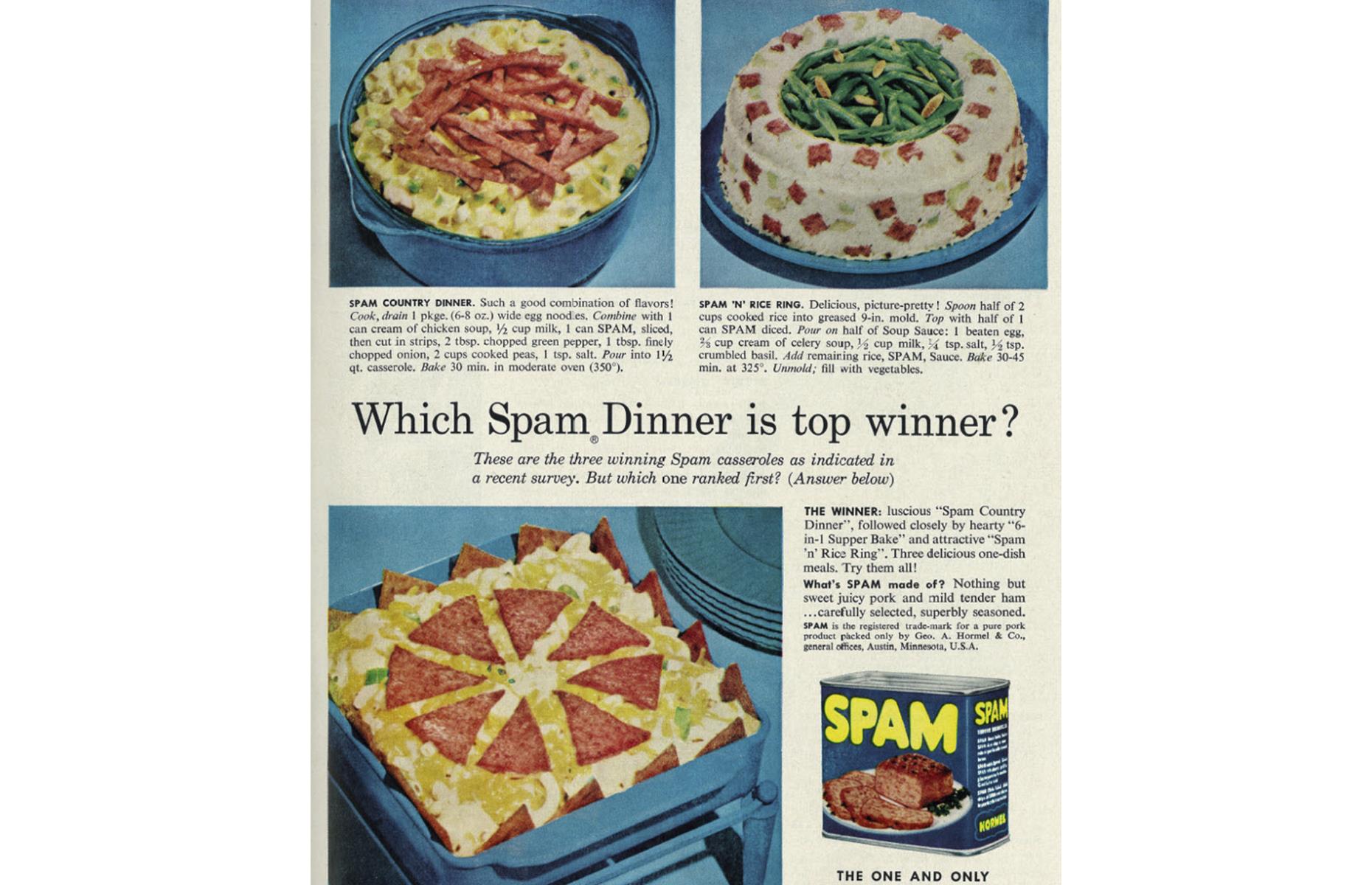 39. Spam Country Dinner
