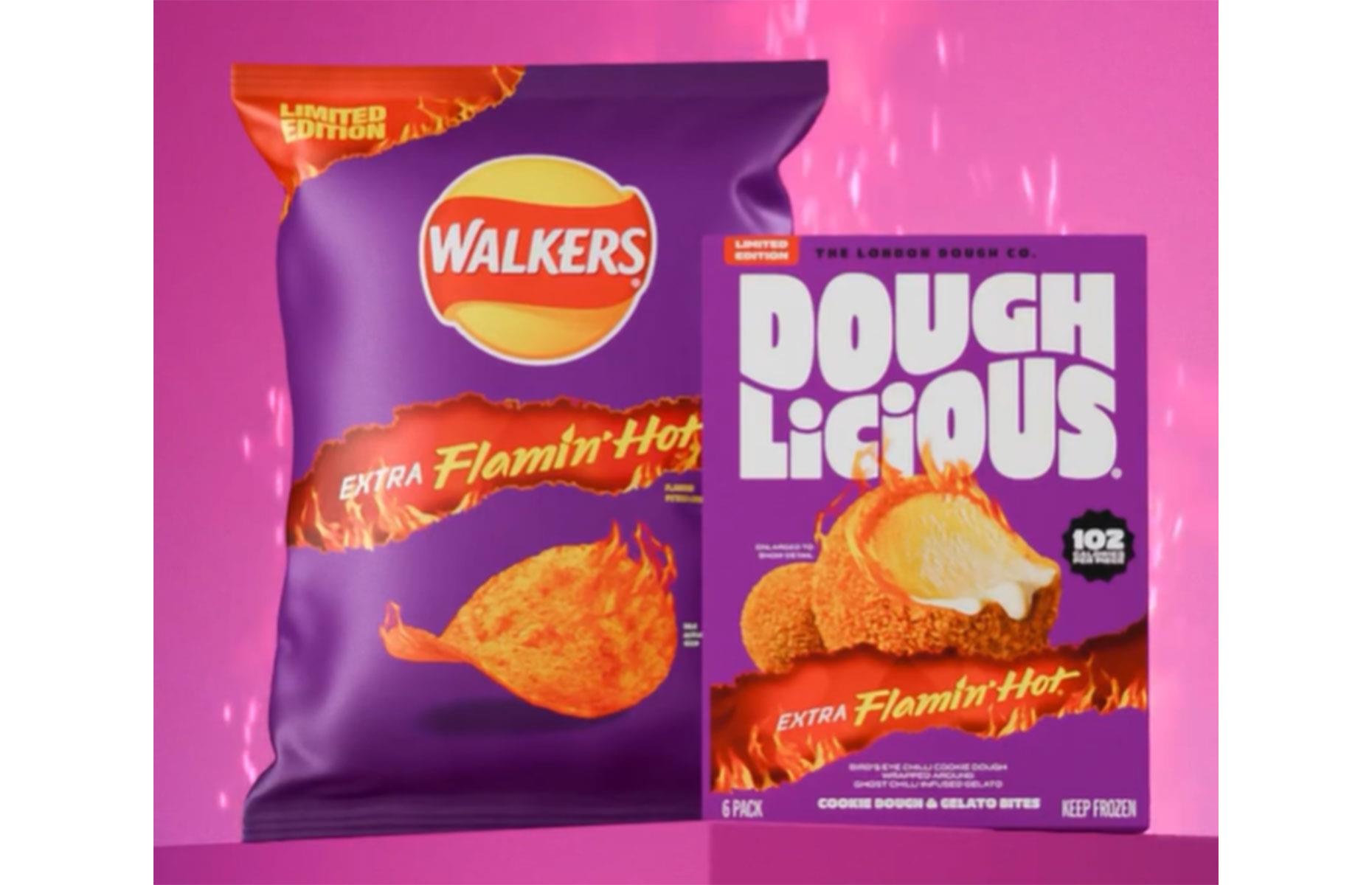 34. Doughlicious Extra Flamin’ Hot Cookie Dough Gelato Bites
