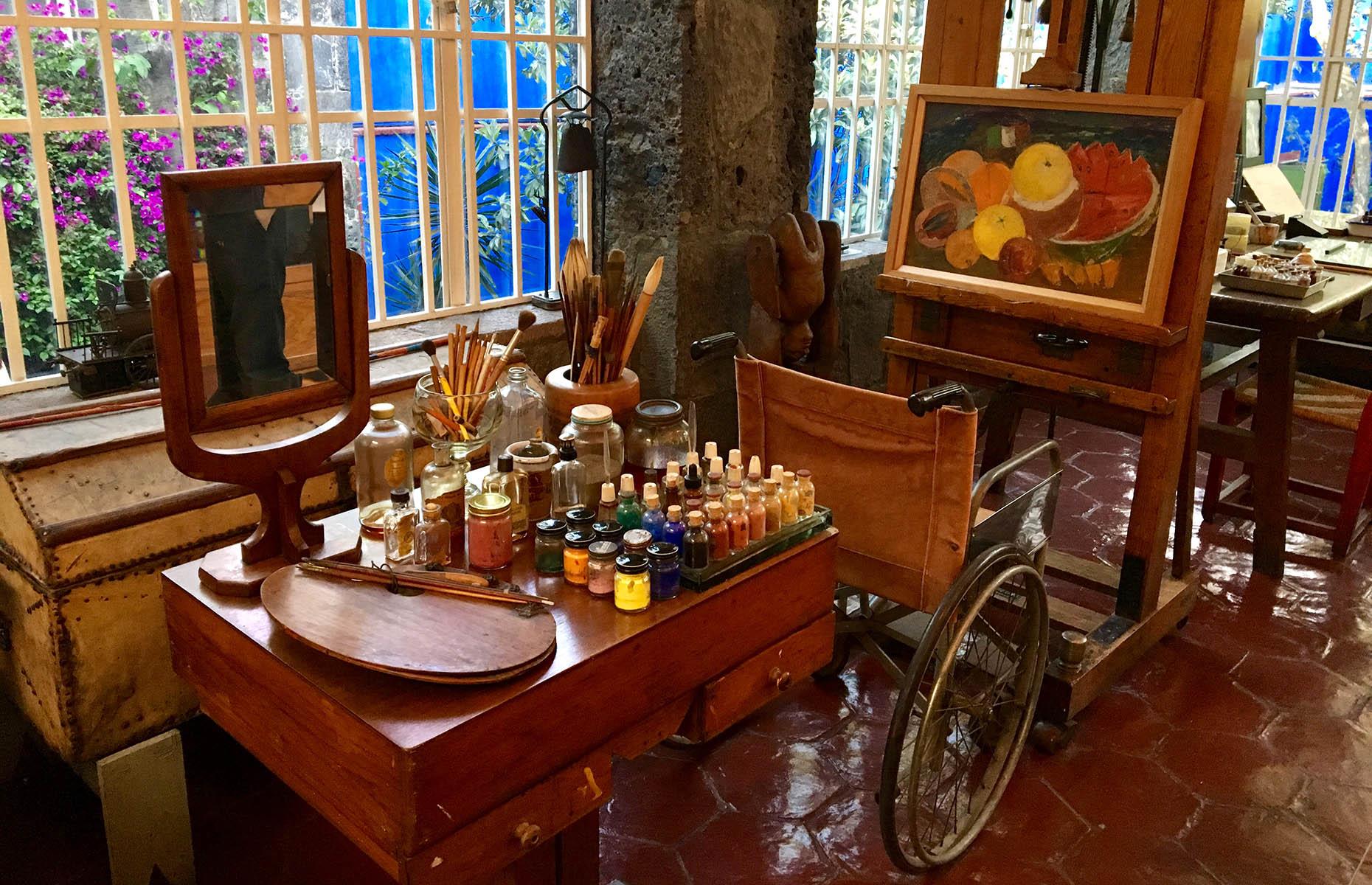 Frida Kahlo's Casa Azul, Mexico City, Mexico