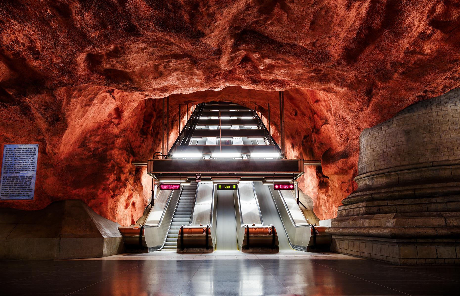 Rådhuset, Stockholm metro, Sweden
