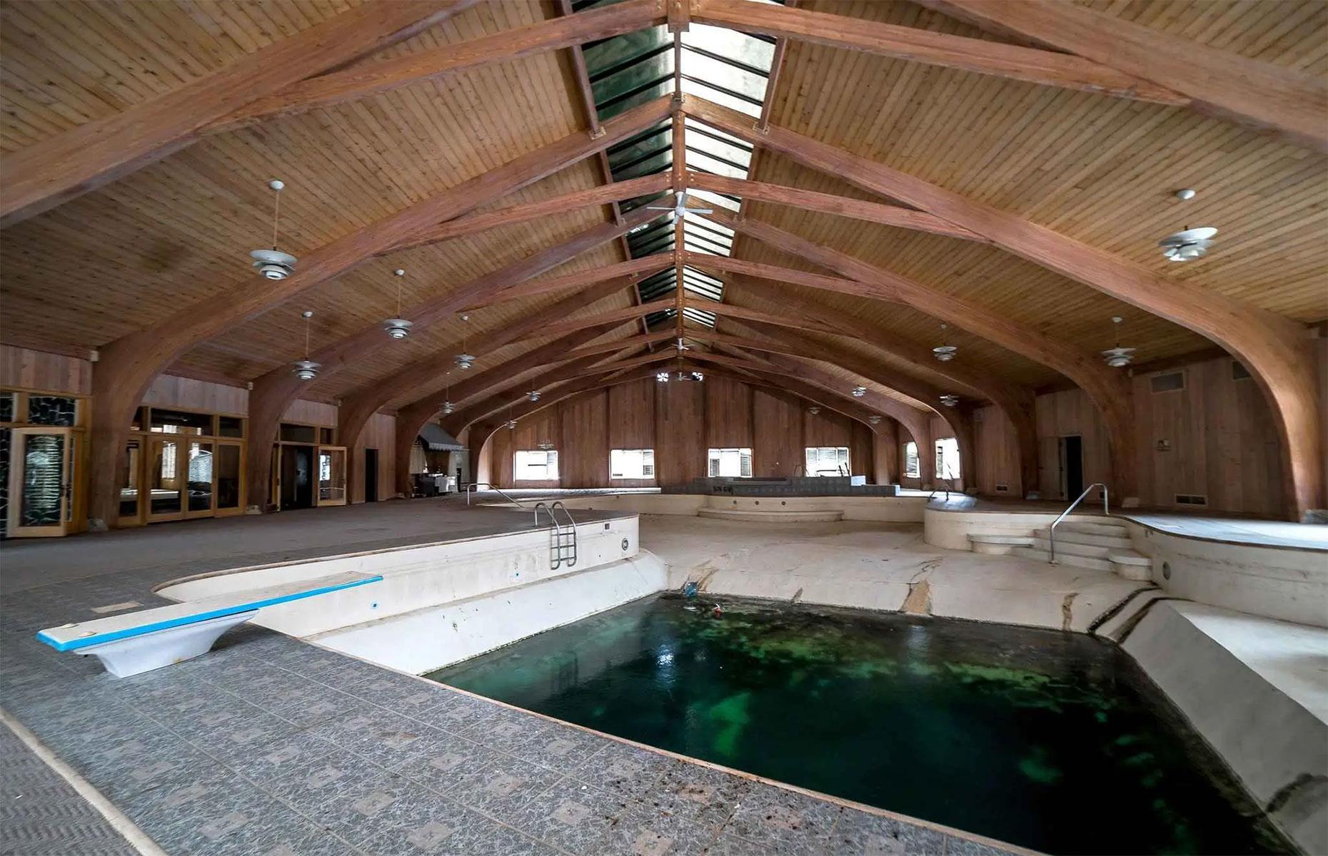 Mike Tyson's deserted lavish mansion