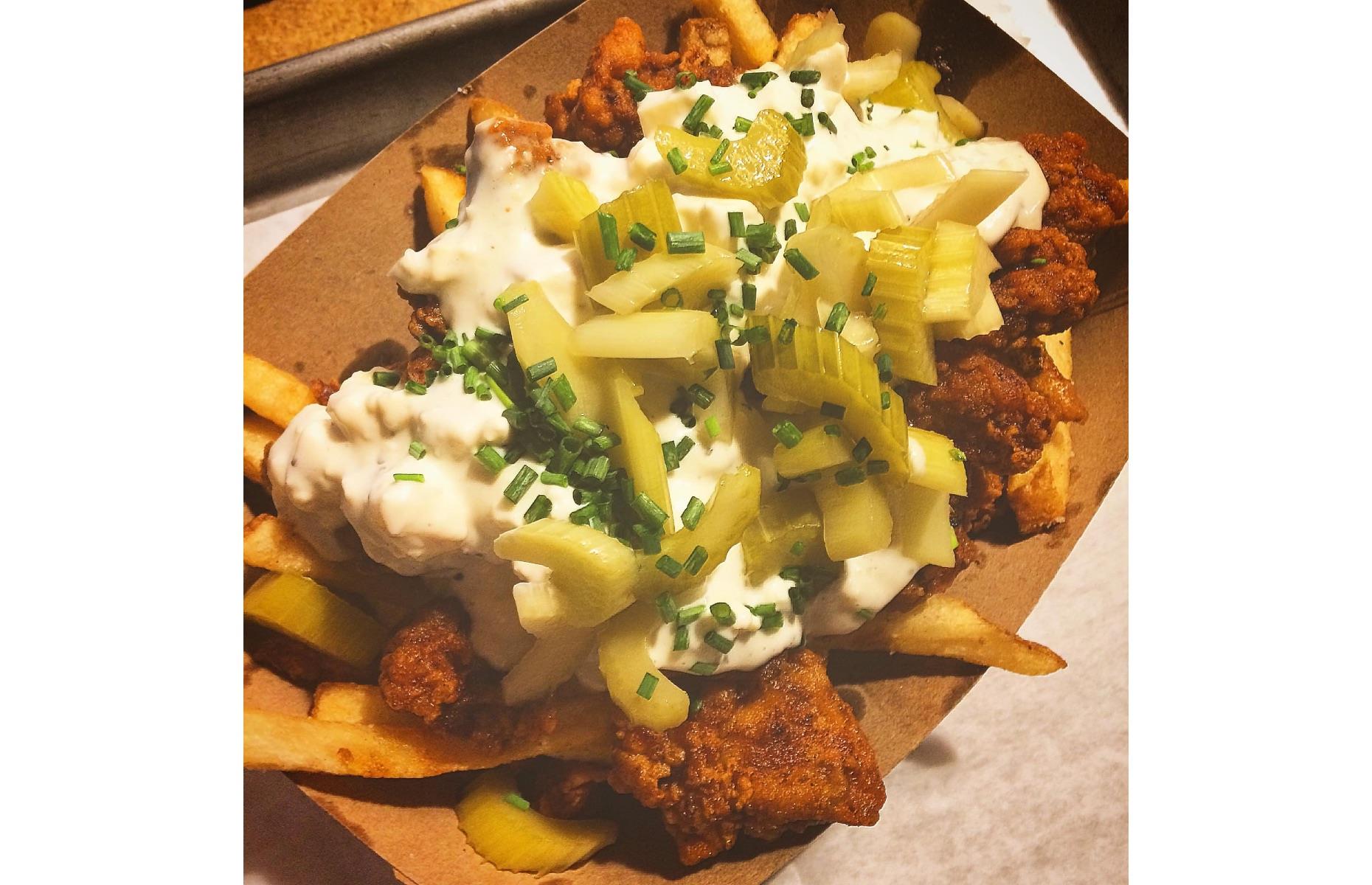 Wisconsin: south buffalo poutine, The Vanguard, Milwaukee