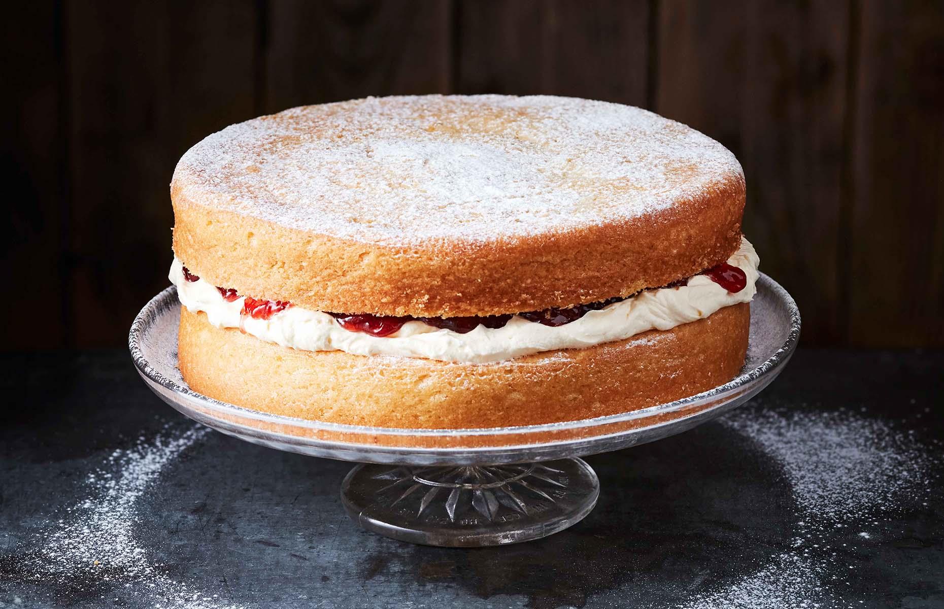 Vegan Victoria sponge