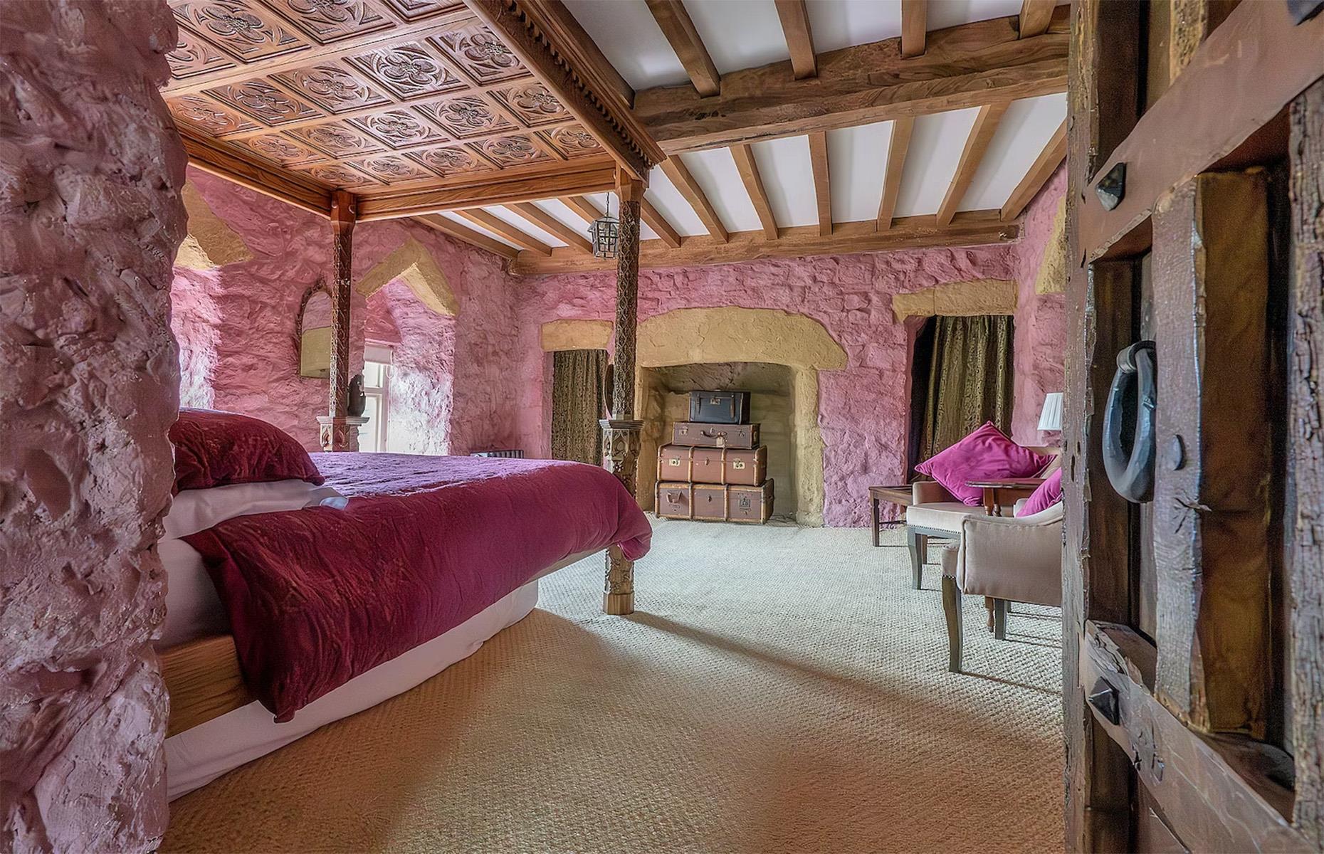Henry VIII's medieval manor, Wales, UK