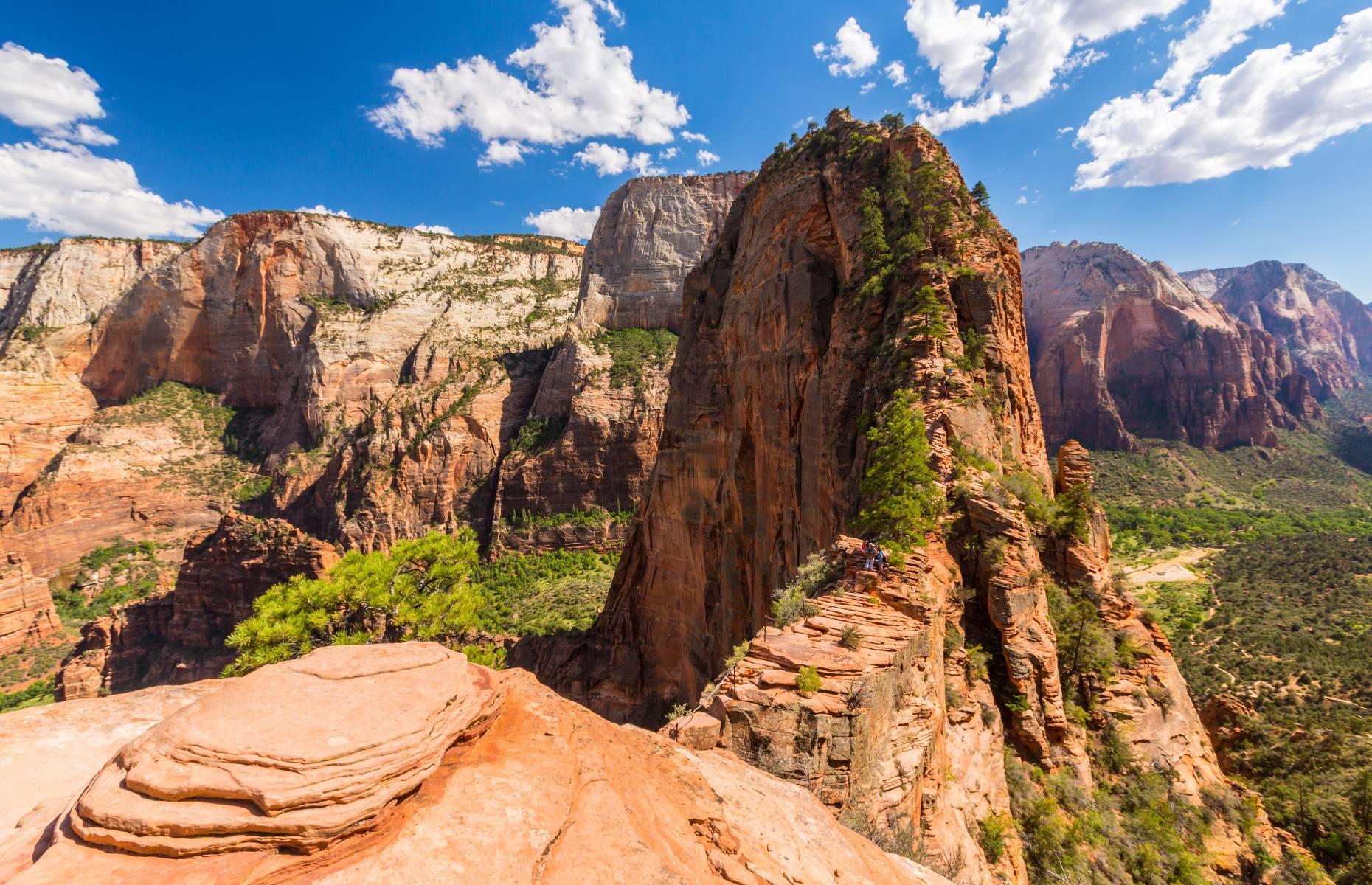 Angels Landing in Zion National Park, Utah