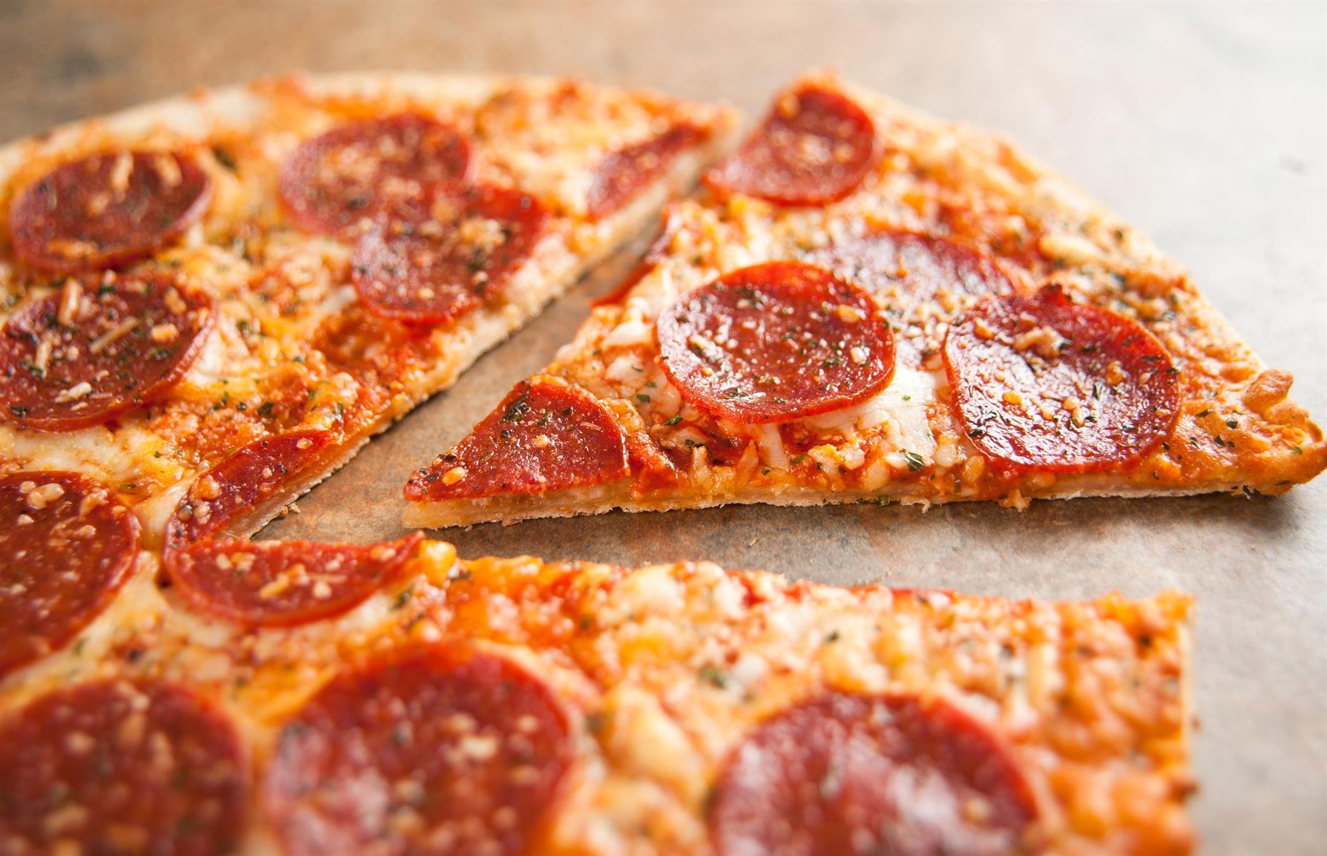 7. Frozen pizza