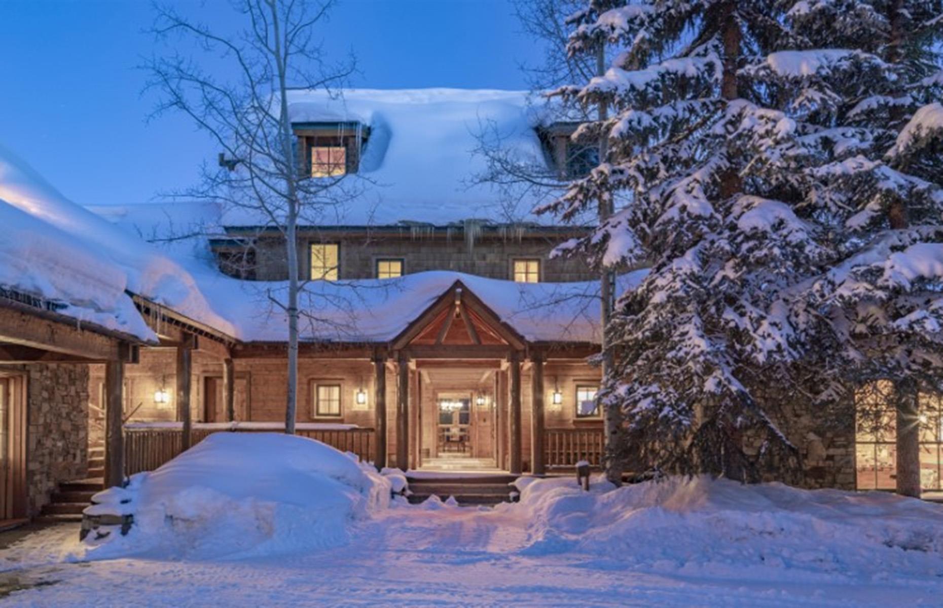 Tom Cruise's secluded ranch, Colorado, USA