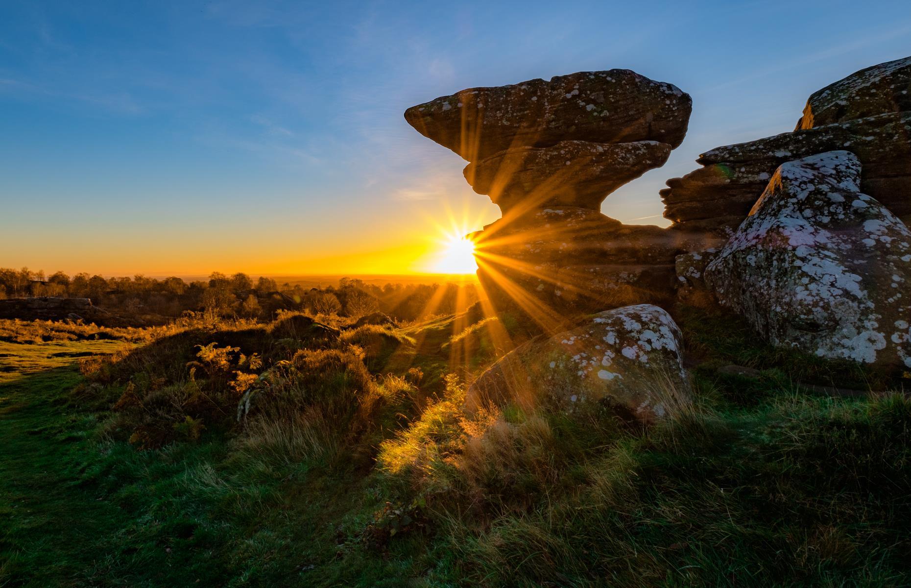 Brimham Rocks, Yorkshire, England