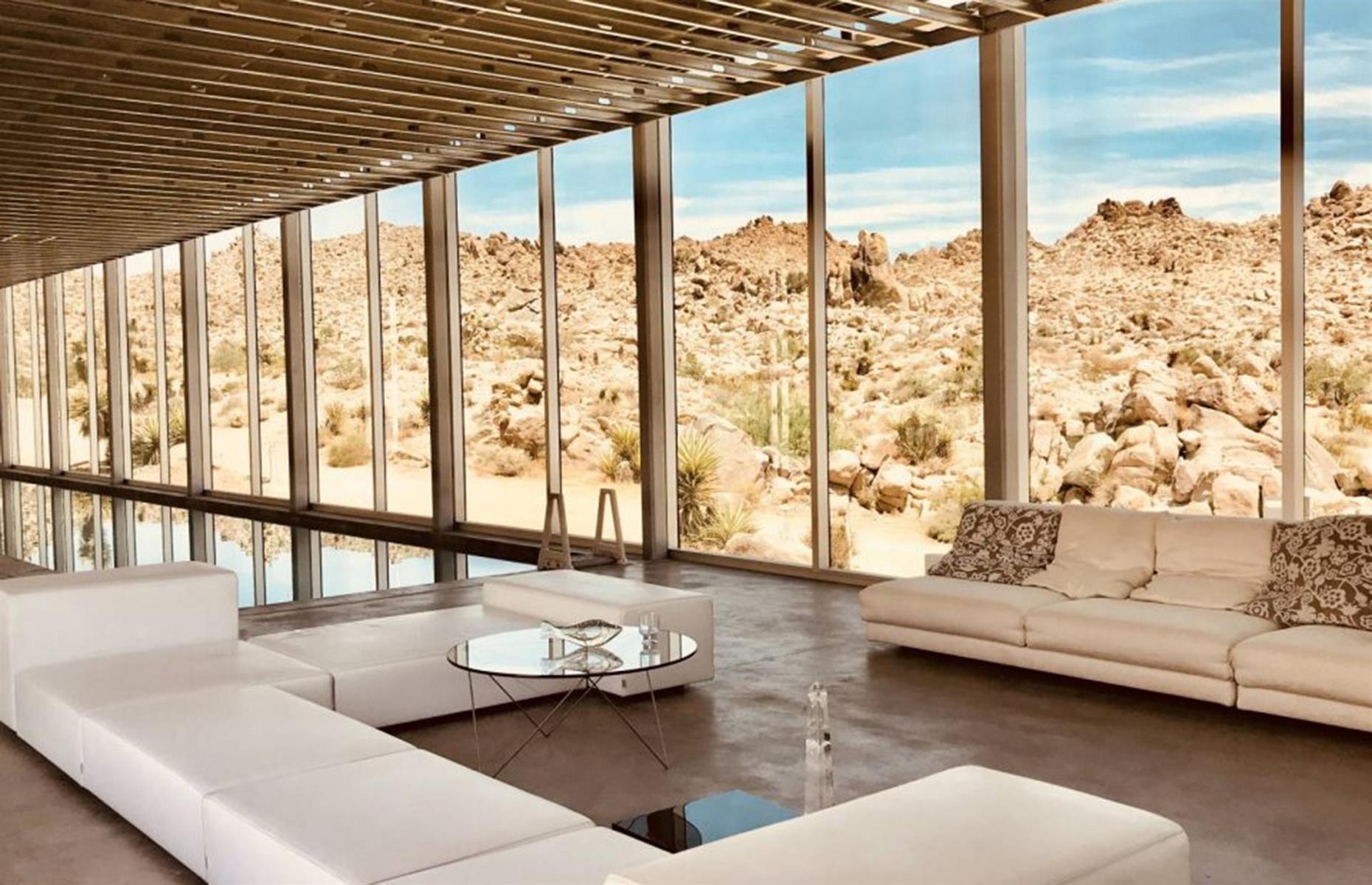 The invisible house, Joshua Tree, California