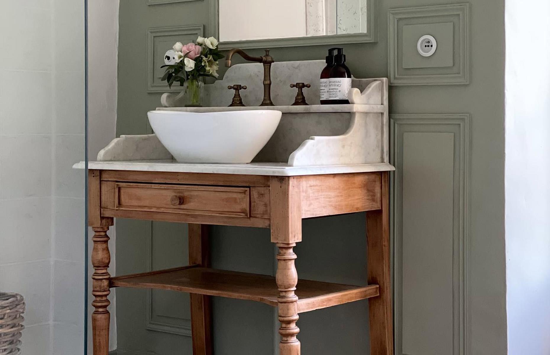 Opt for vintage taps