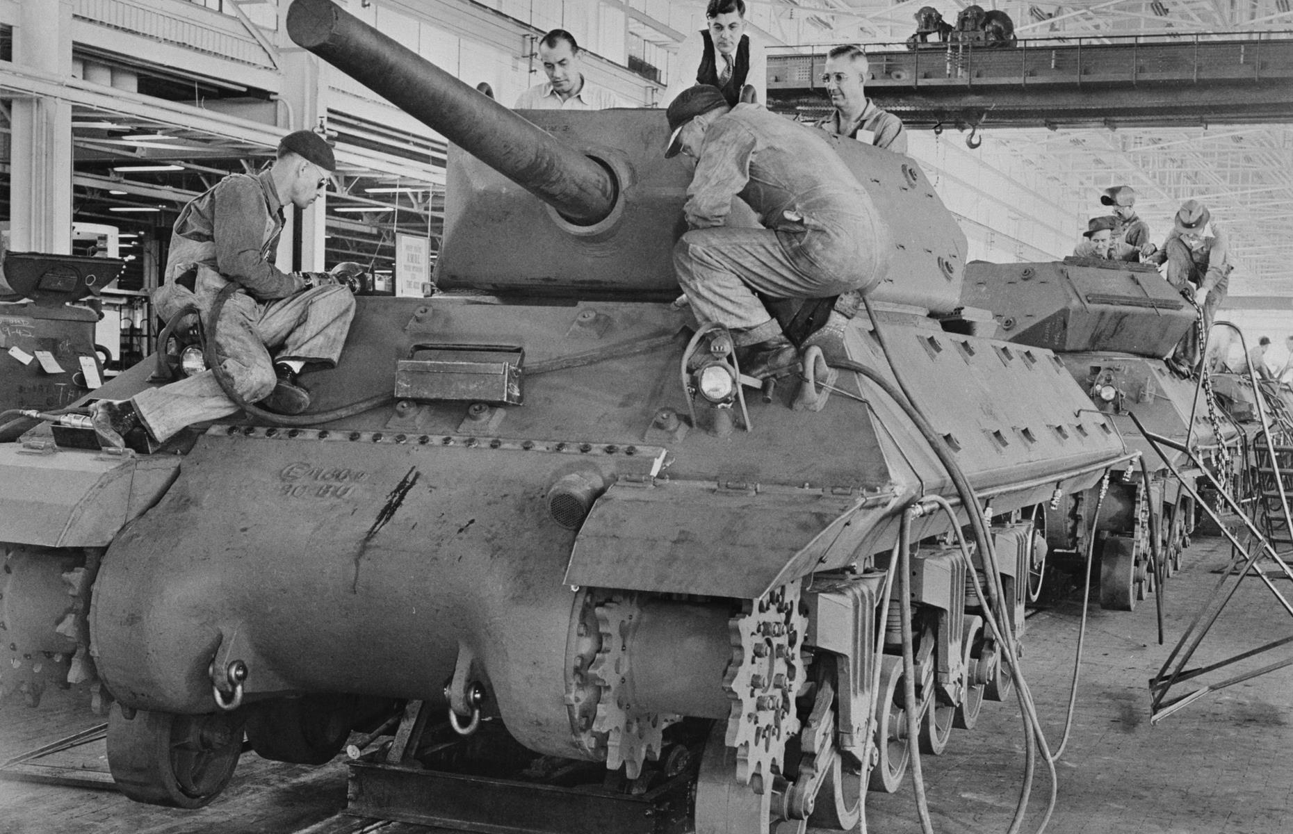General Motors out-built Hitler in World War II