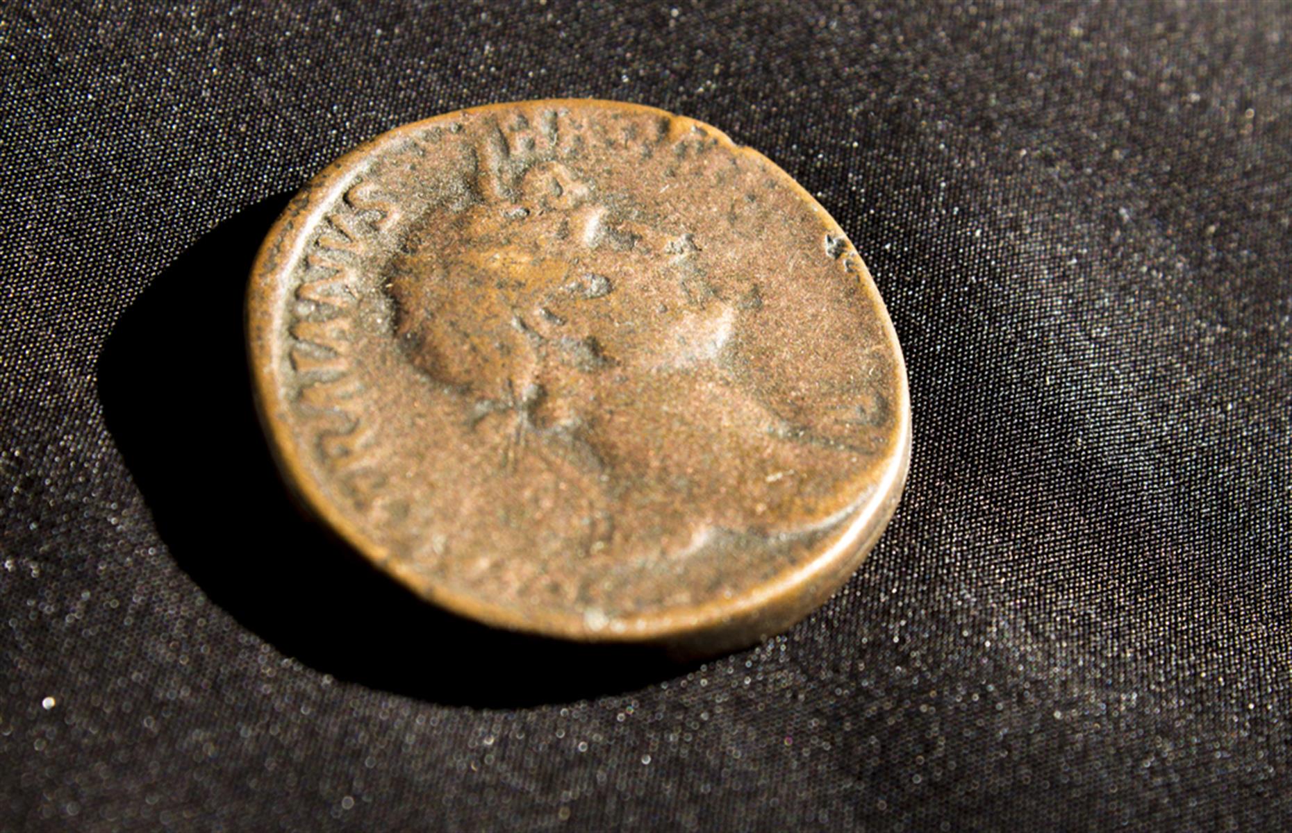Roman coins in San Francisco
