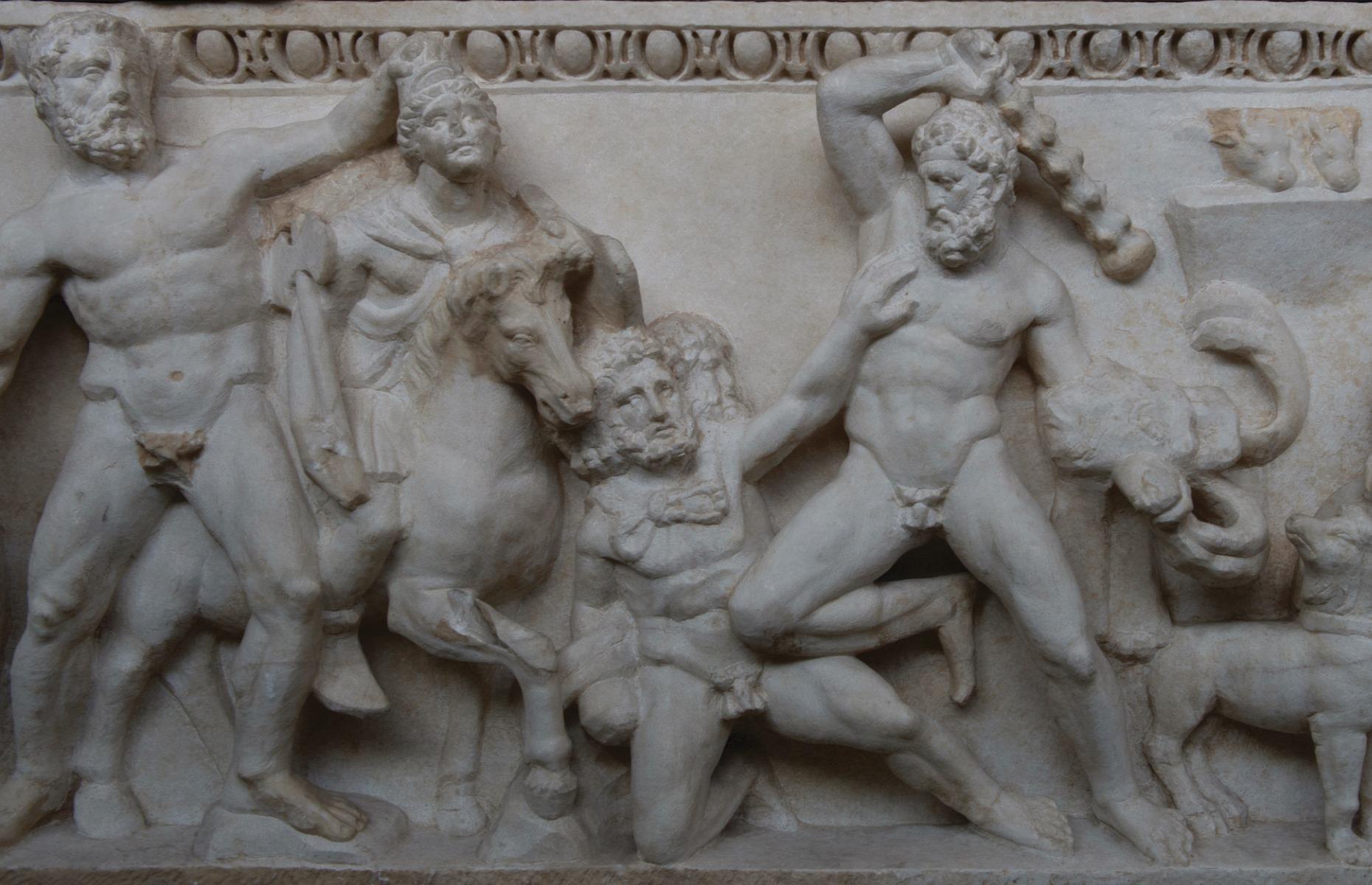 Hercules Sarcophagus, Tarragona, Spain