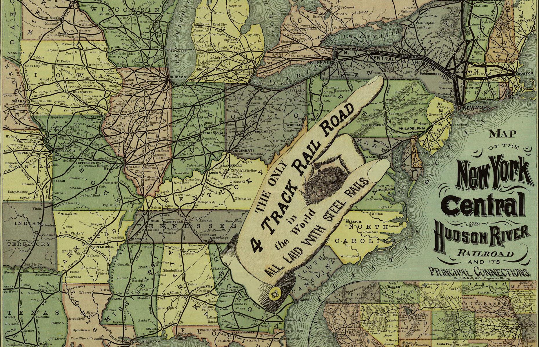 J P Morgan's early US railroad deals 
