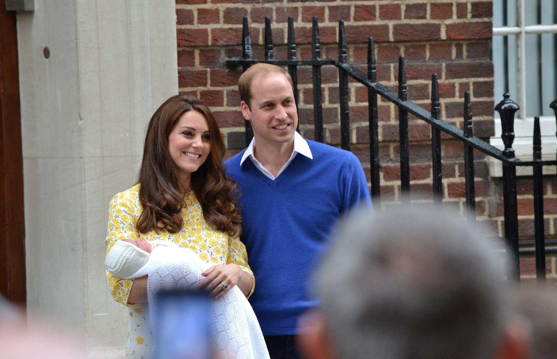 2015: Princess Charlotte is born