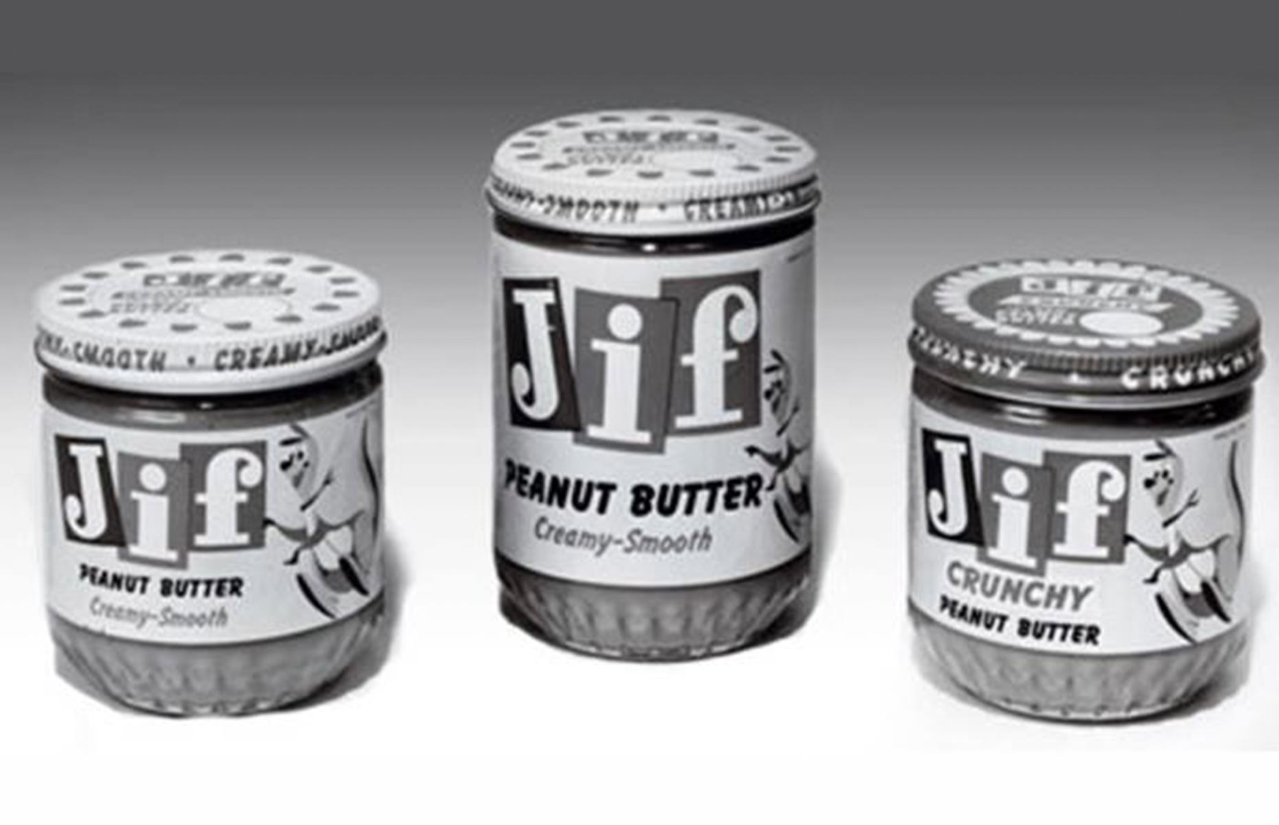 1958: Jif peanut butter