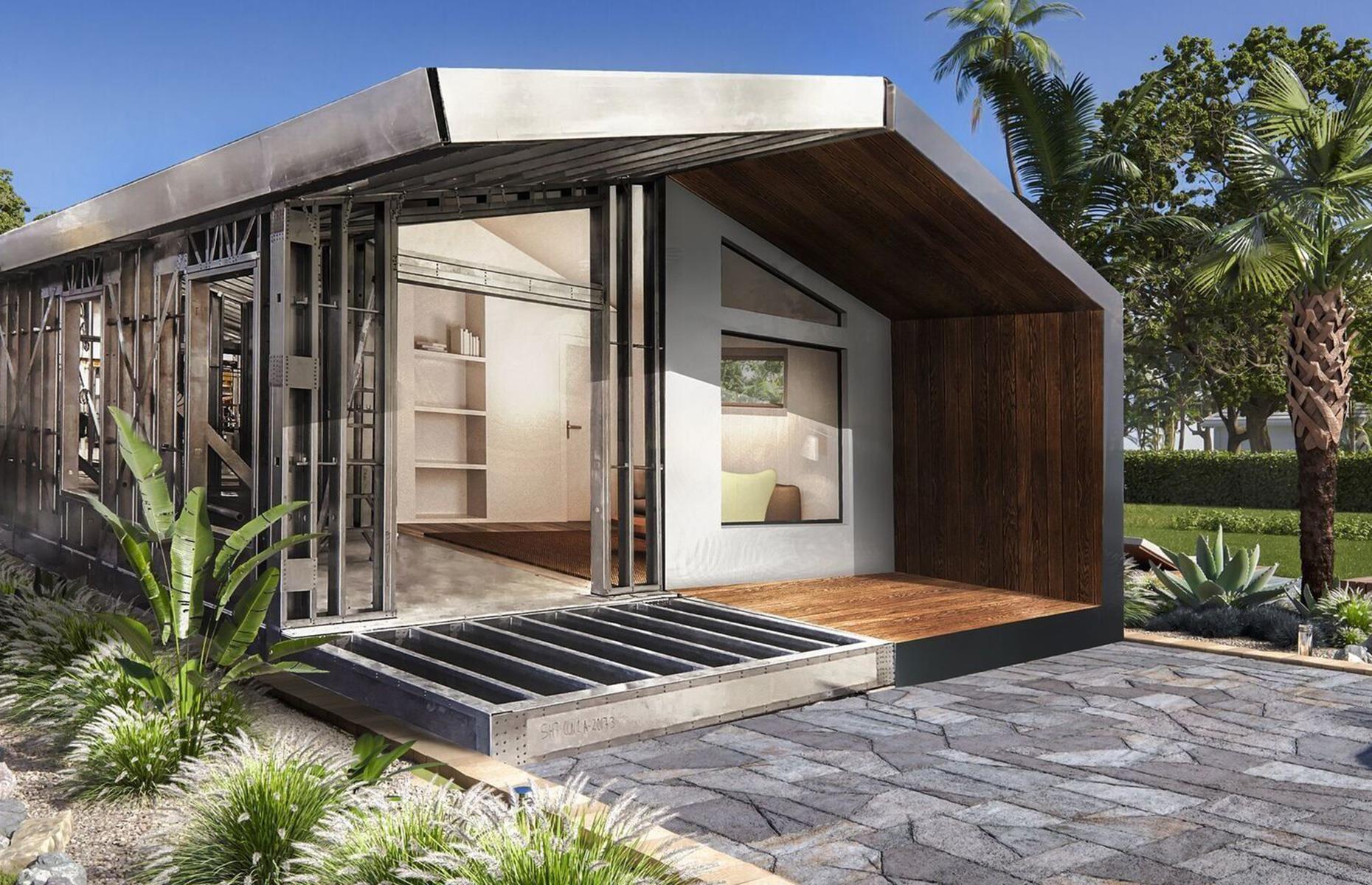 Modular prefab house