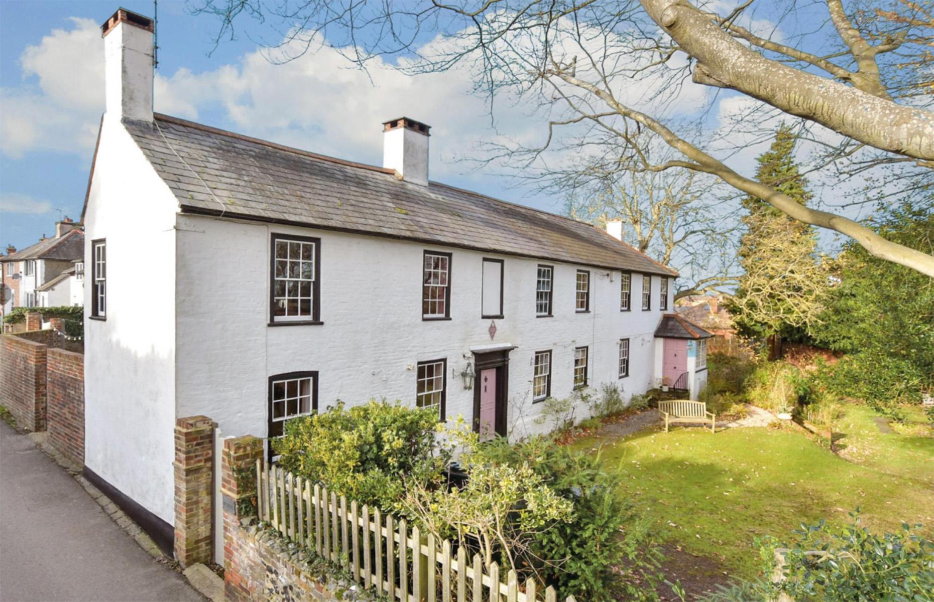 Sandwich cottage with medieval escape tunnels, Kent, UK