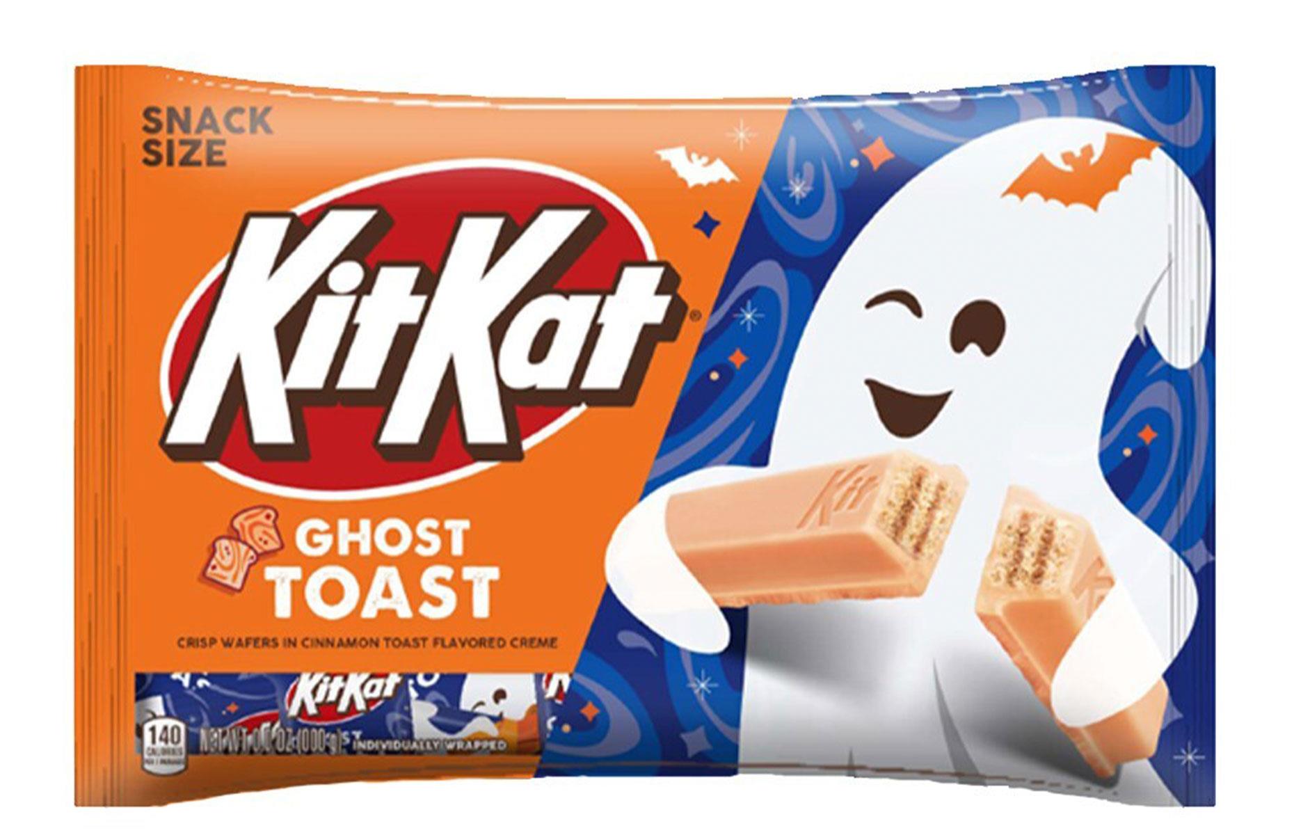 43. KitKat Ghost Toast
