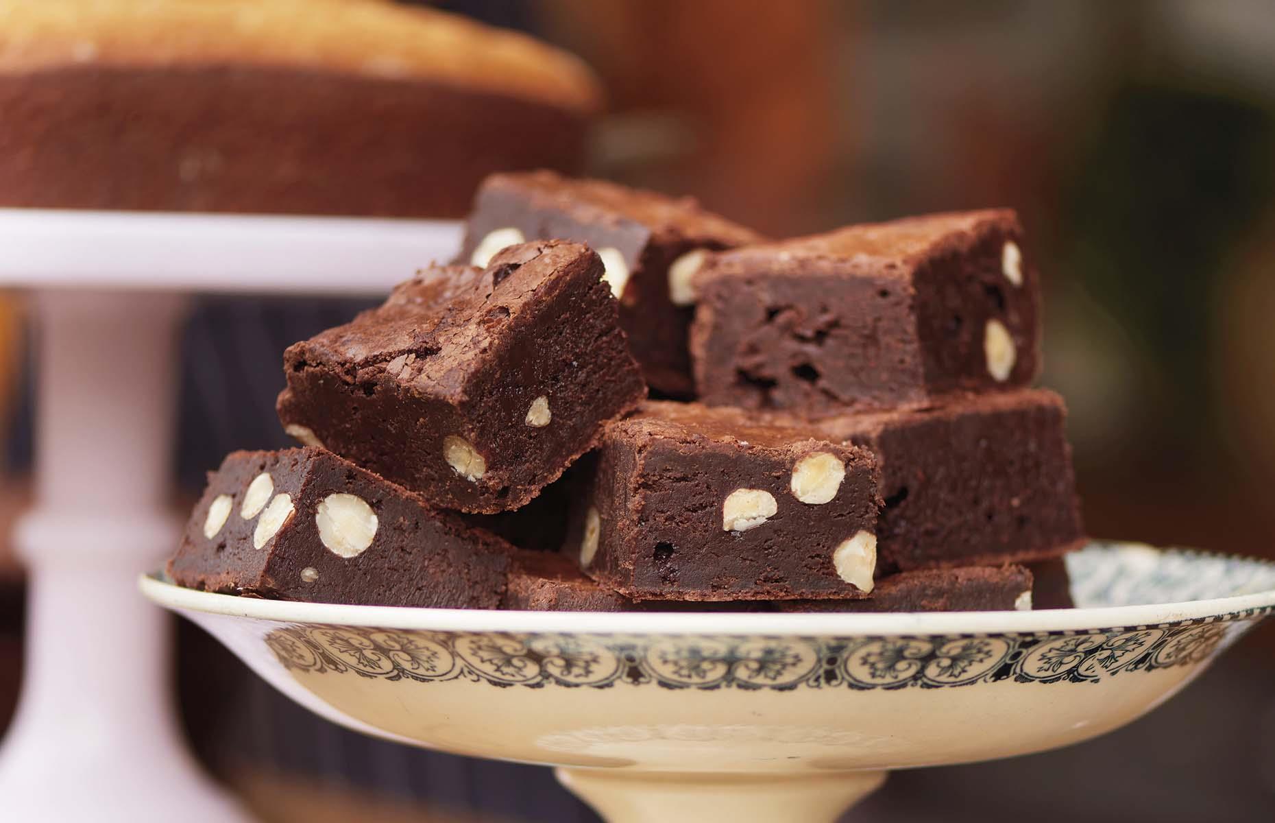 Hazelnut brownies
