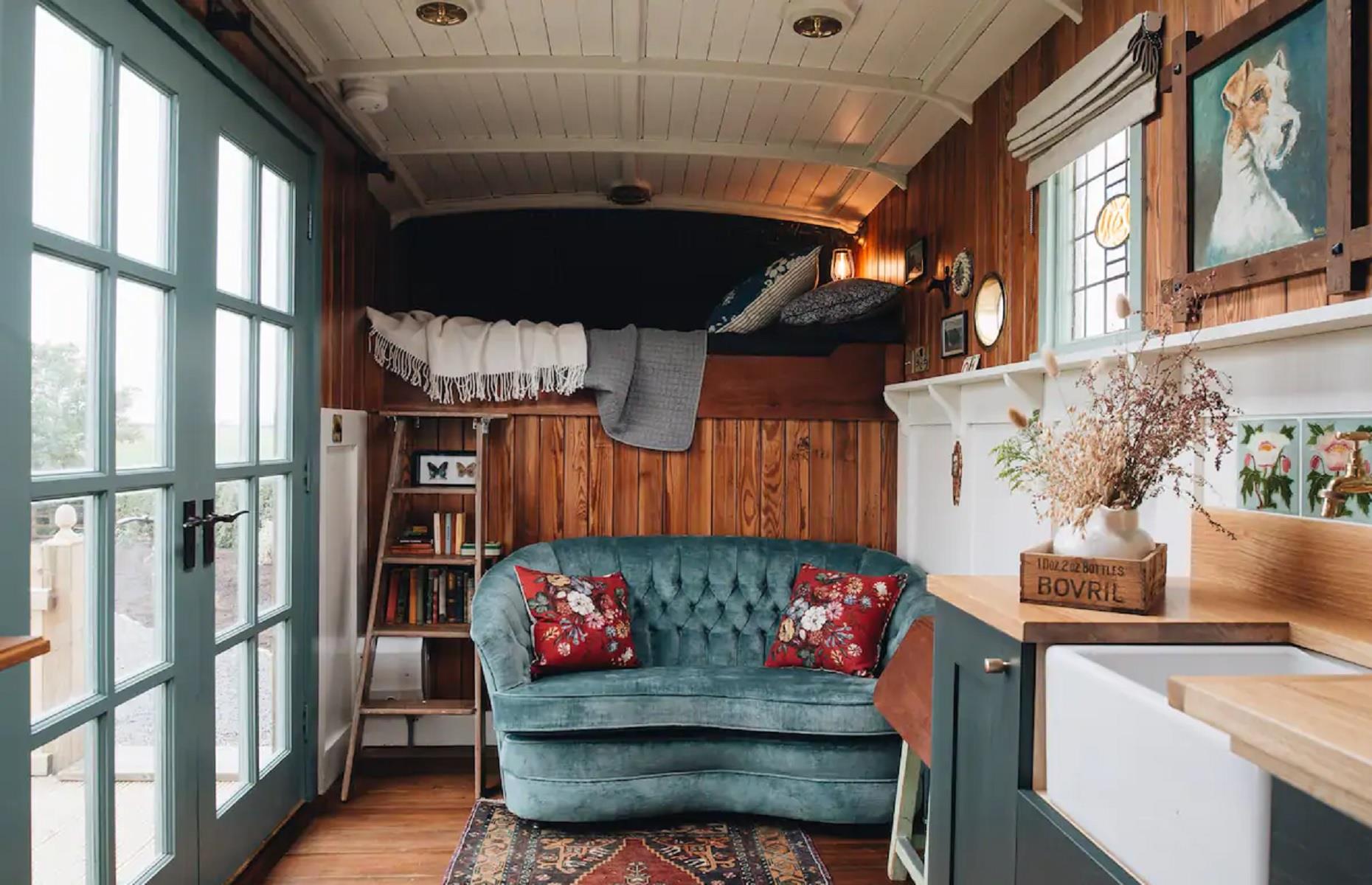 Converted horsebox, Causeway Coast, UK