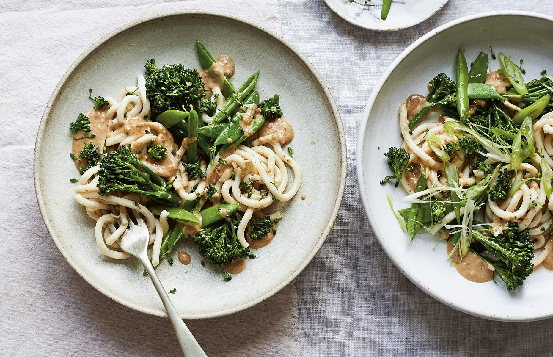 3. Satay noodle stir-fry