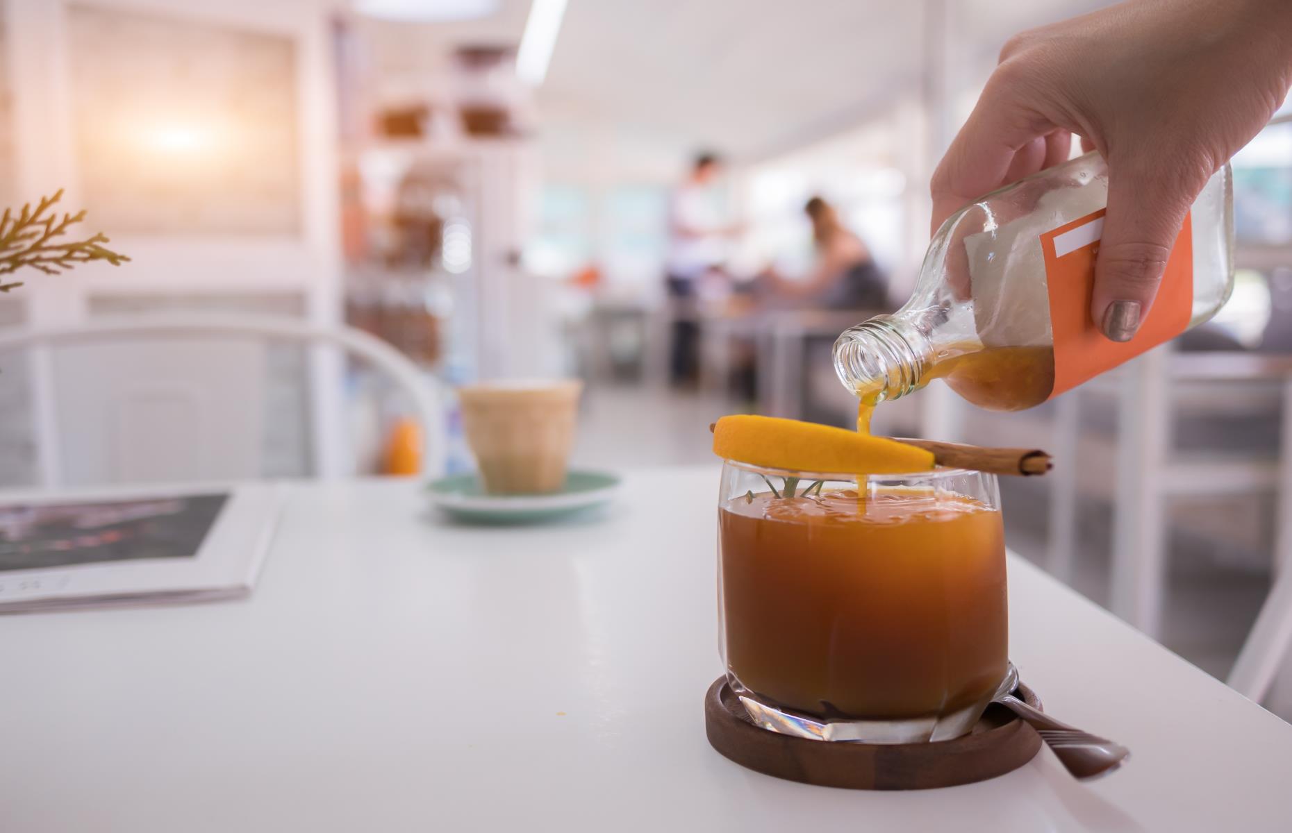Coffee spritzer