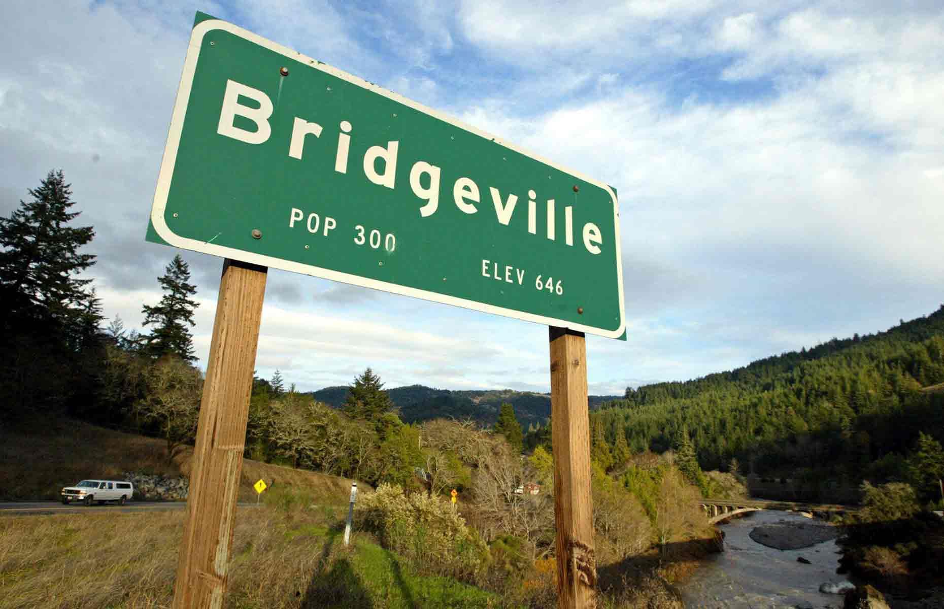 Bridgeville in Kalifornien (USA): 1,4 Millionen €