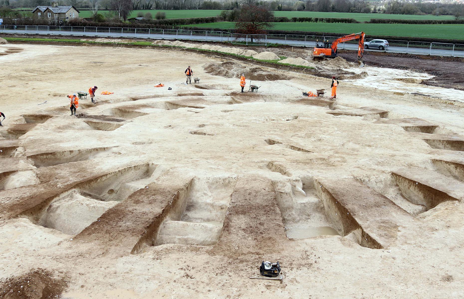 Bronze Age barrow cemetery, England, UK