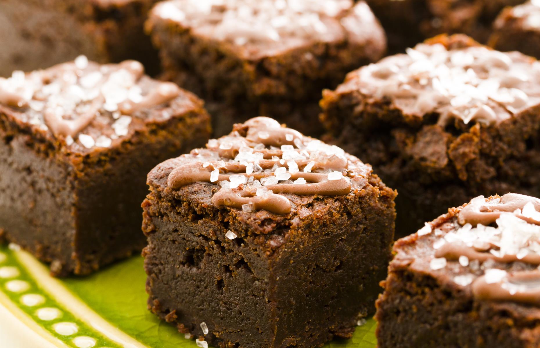 Salted caramel brownies